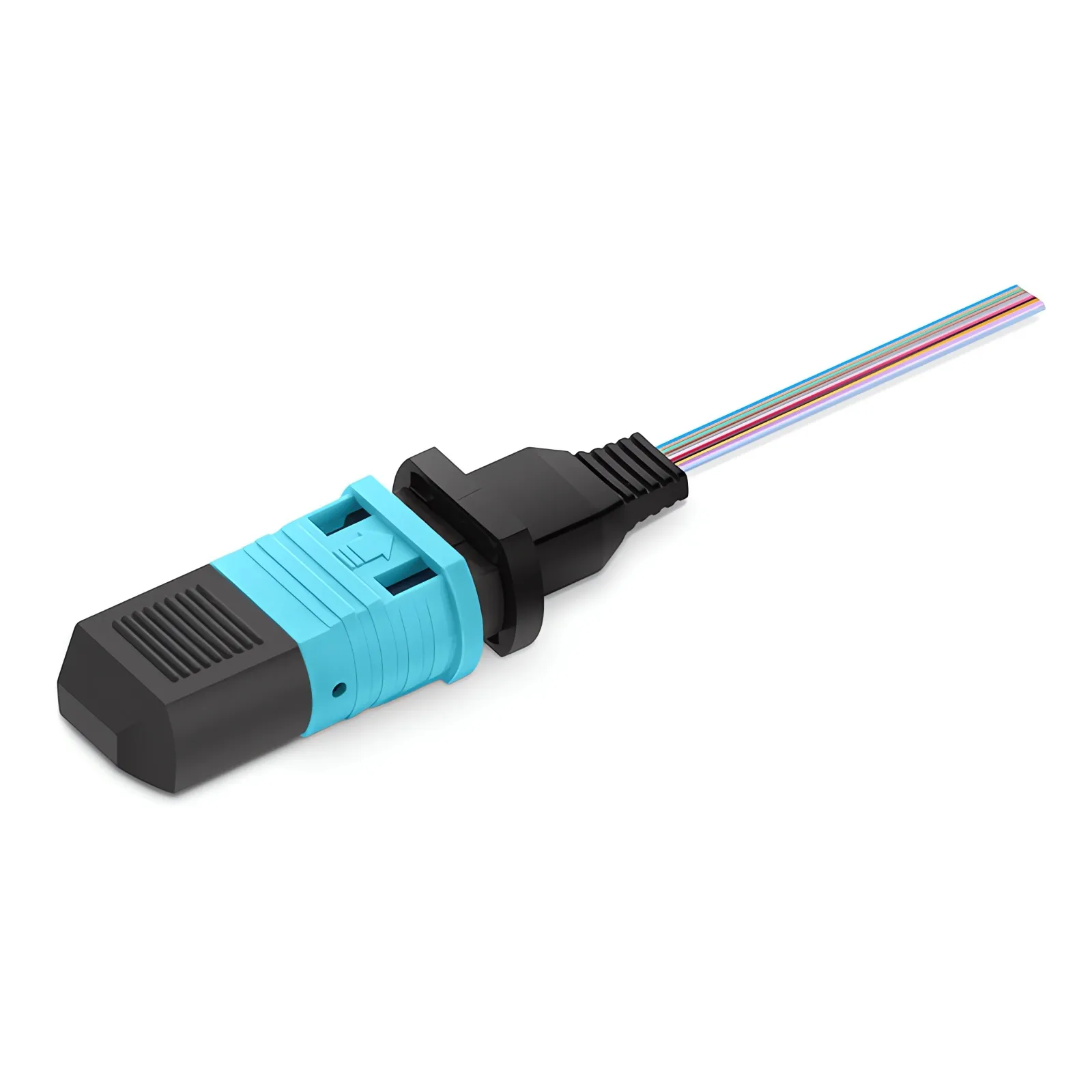 MPO (Female) OM3/OM4 Multimode Field Assembly Splice-on Connector, Flat Ribbon