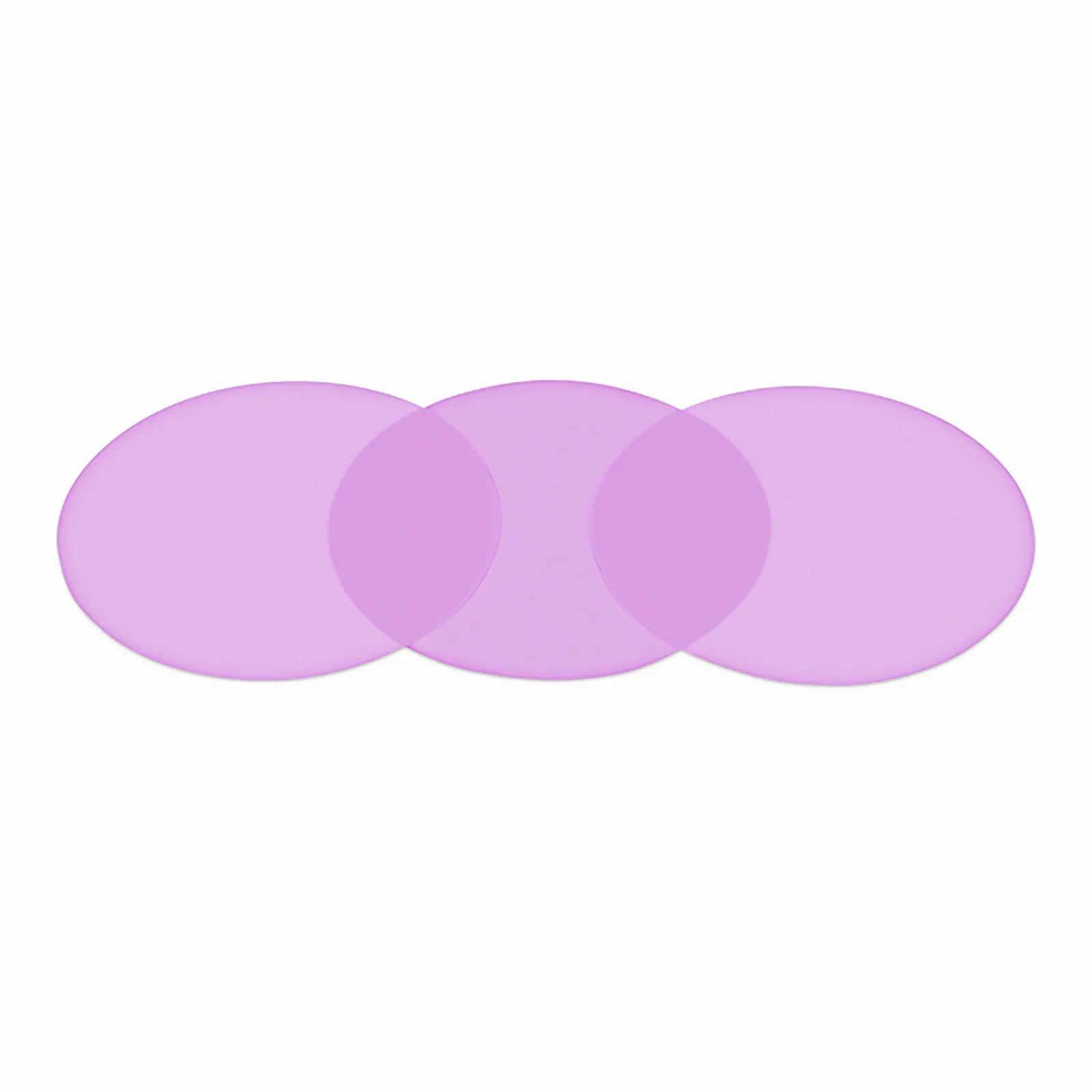 1&mu;m 1 Piece Purple Polishing Film with 127mm Diameter