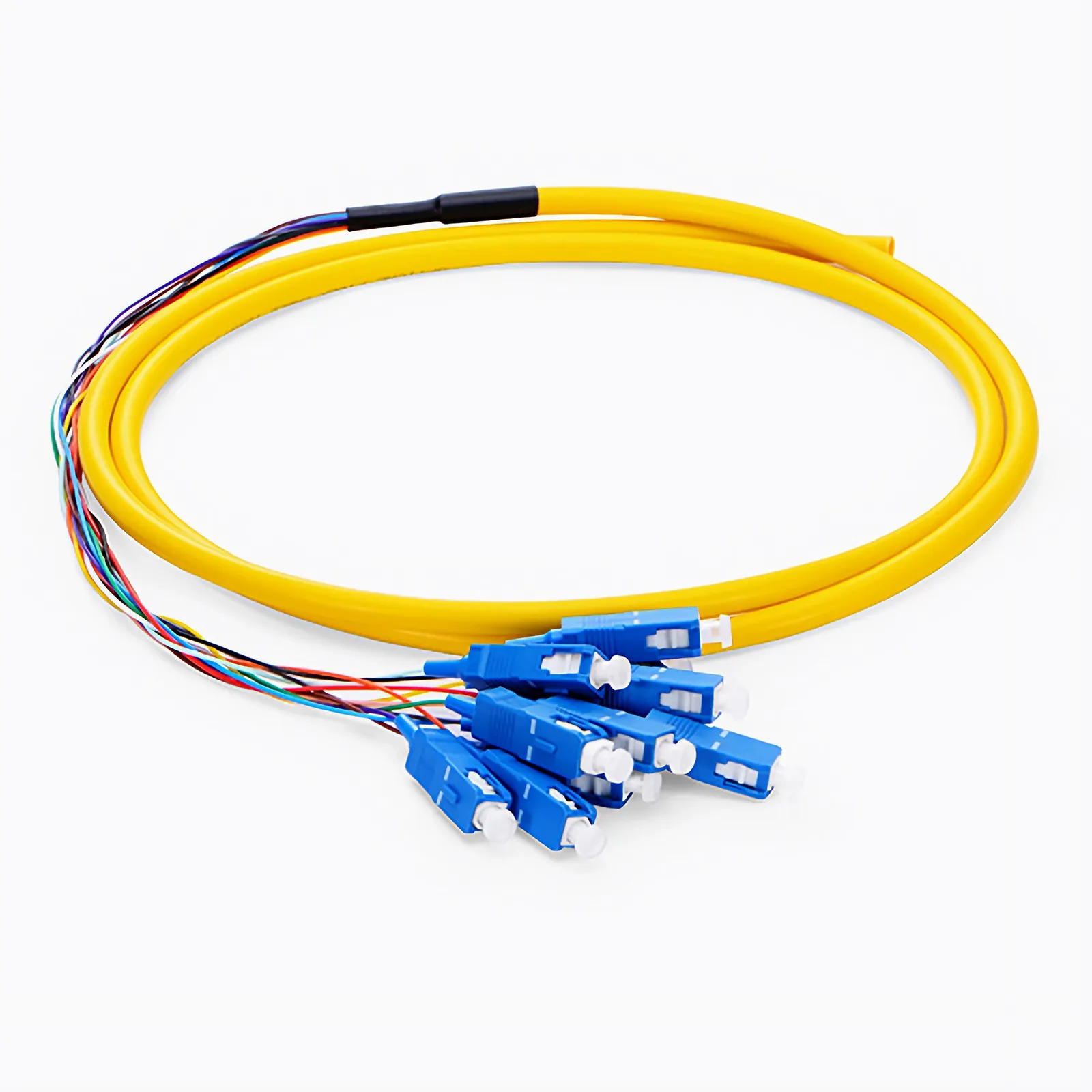 1.5M (5ft) SC/UPC SM Bunch Fiber Pigtail - FS.com