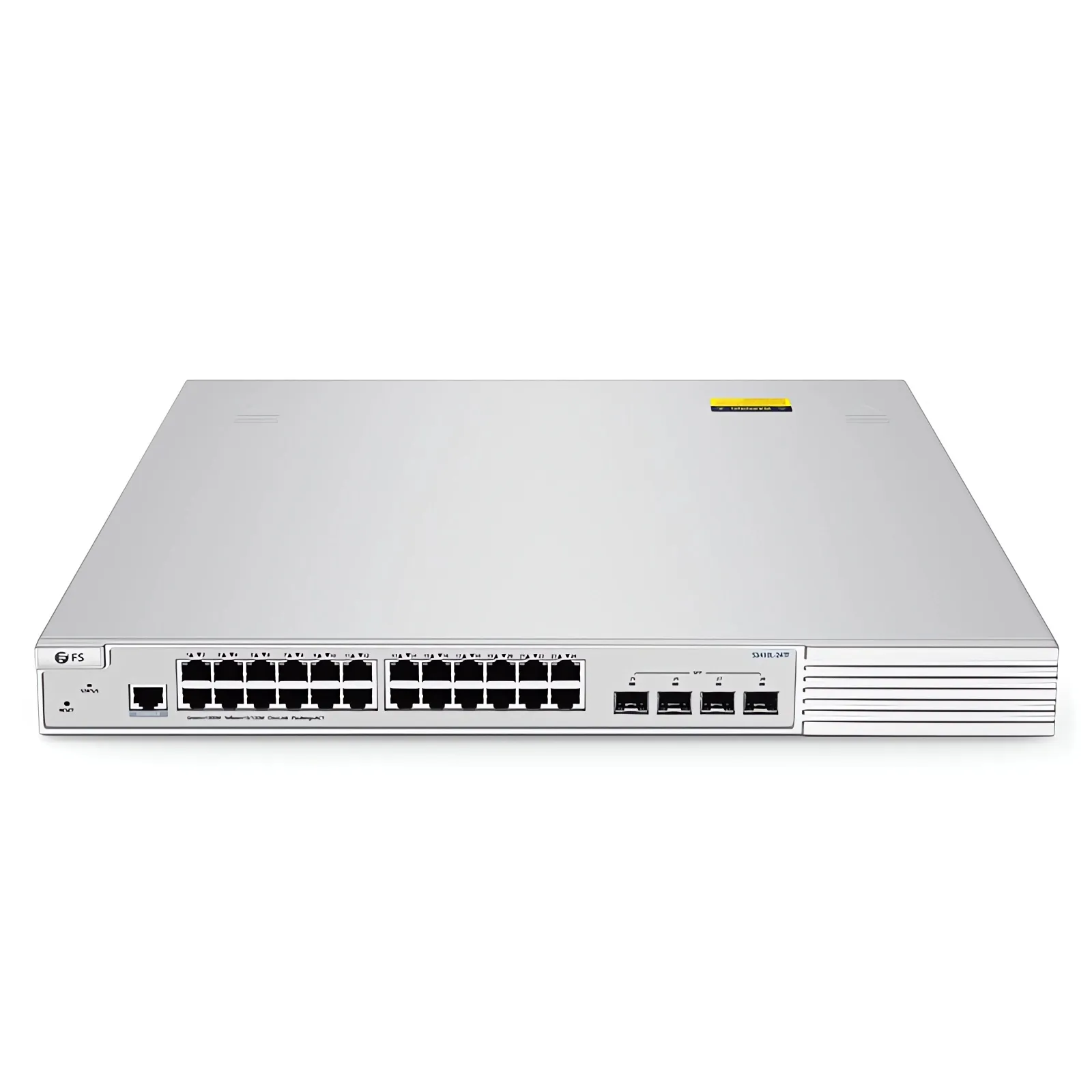 S3410L-24TF, 24-Port Gigabit Ethernet L2+ Switch, 24 x Gigabit RJ45, with 4 x 1Gb SFP Uplinks, PicOS®, Support MLAG, Broadcom Chip, Fanless
