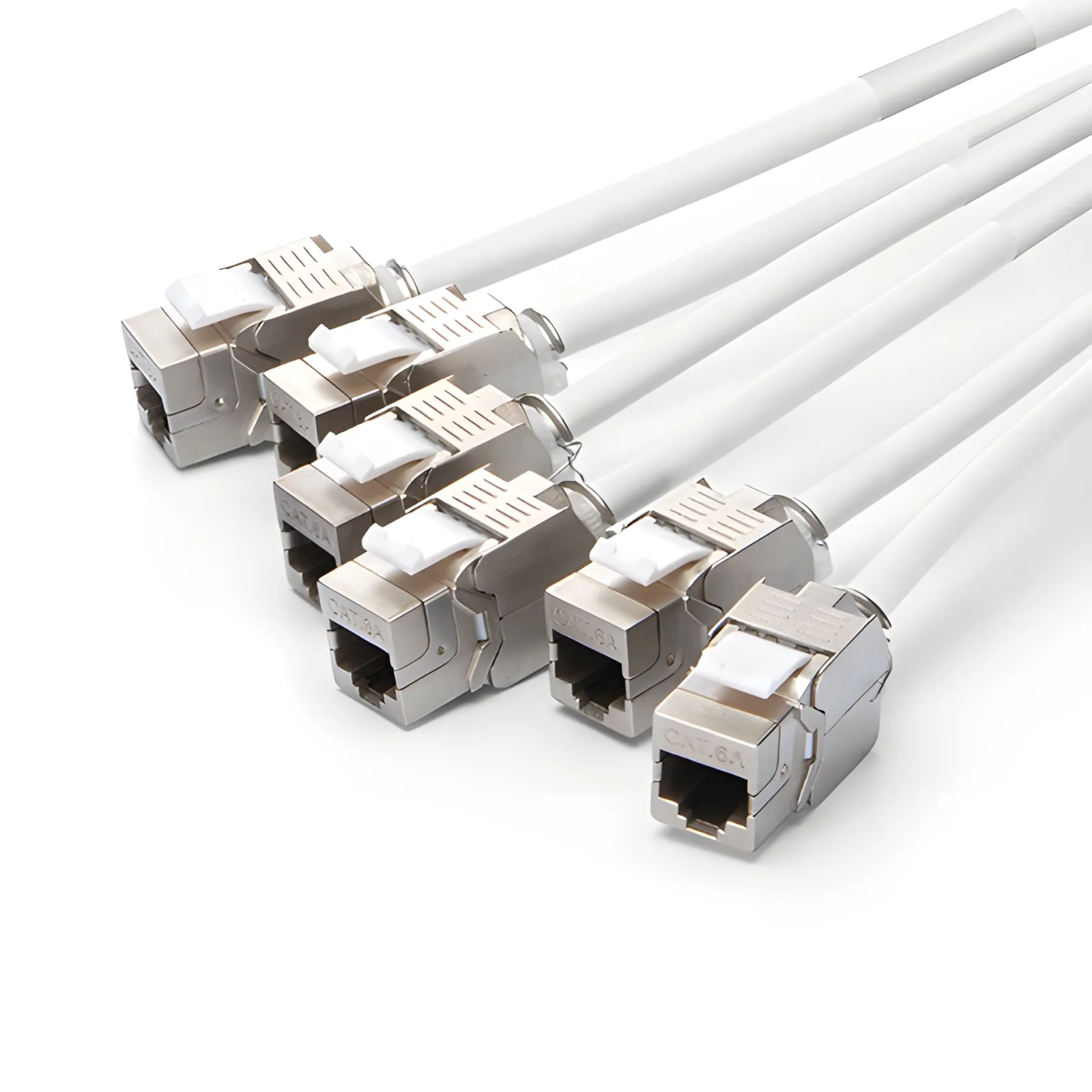 SFTP Cat6a Cable Troncal Predeterminado 6 Jack a 6 Plug 15m - FS