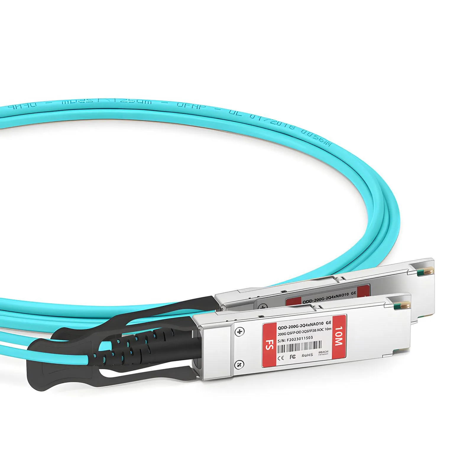 【専用です】 Generic対応、25m(82ft) 400G QSFP-DD 8×50G PAM4 アクティブ