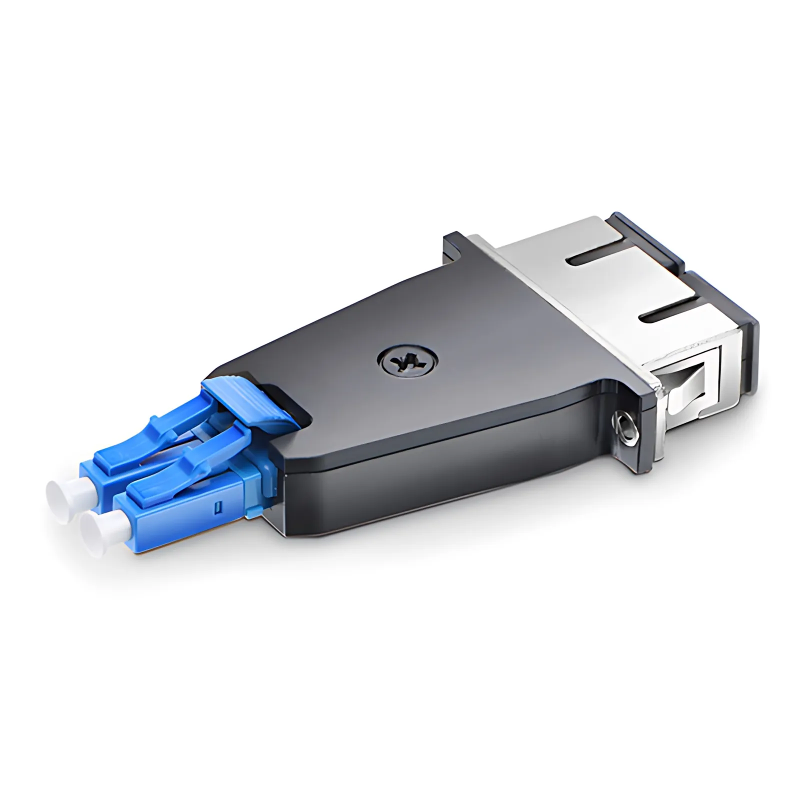 ハイブリッド シングルモード/マルチモード 光ファイバアダプタ（メス