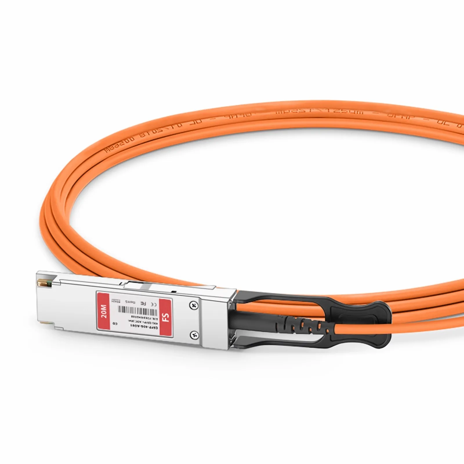 Cisco QSFP-H40G-AOC20M 40G QSFP+ Active Optical Cable - FS.com