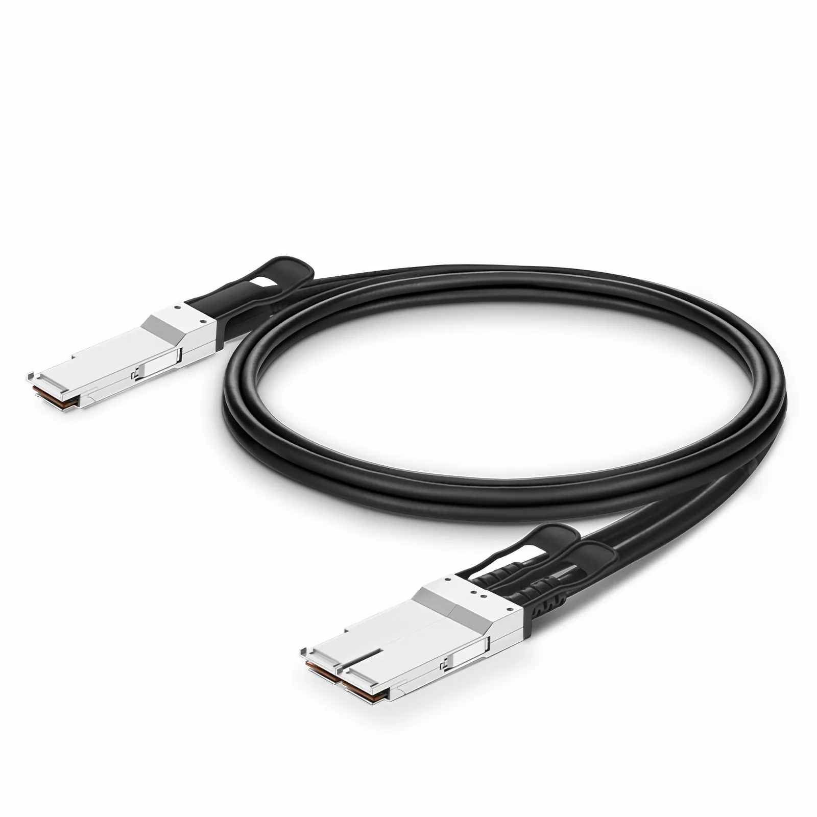 1.5m (5ft) NVIDIA/Mellanox MCP7H50-H01AR30 Compatible 200G QSFP56 4 x 50G PAM4 to 2 x 100G QSFP56 2 x 50G PAM4 InfiniBand HDR Passive Copper Breakout Cable