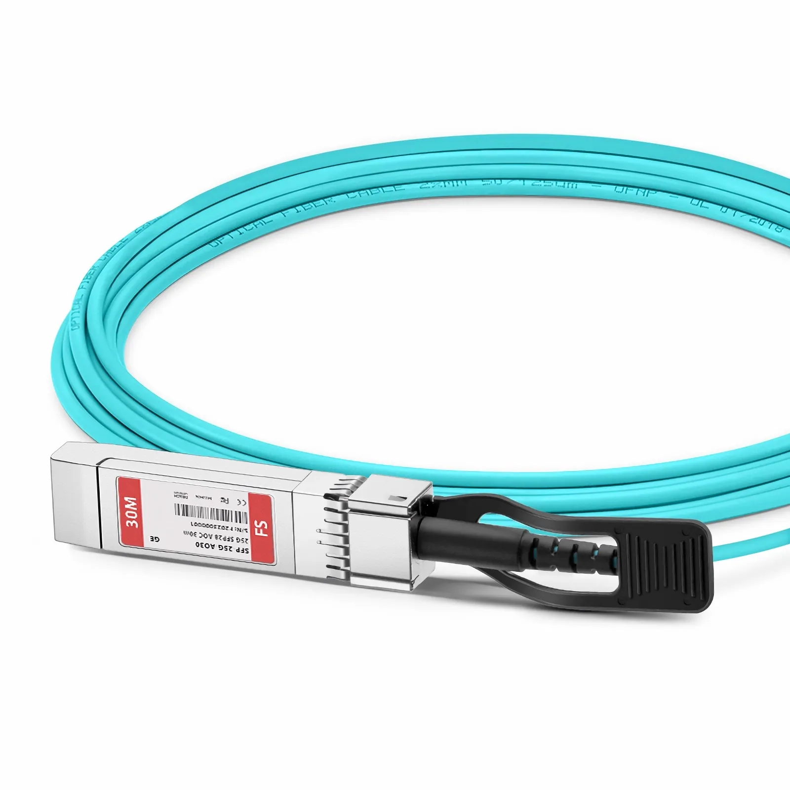汎用互換 30m (98ft) 25G SFP28 アクティブ光ケーブル - FS JAPAN株式会社