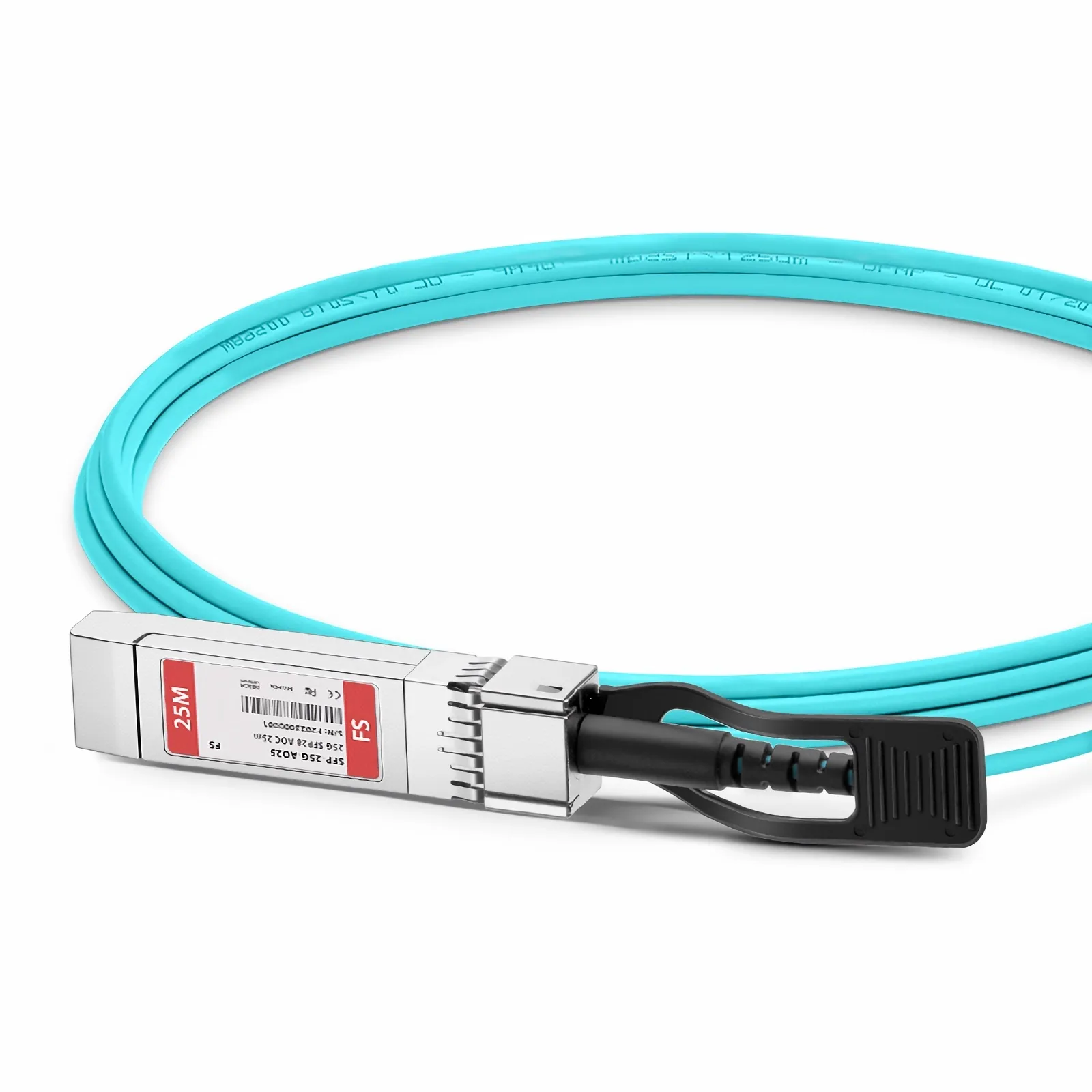 新品未使用MCX4121A　25GbE SFP28 25Gbps AOCケーブル 25m (82ft) 25G SFP28 Active Optical Cable - FS.com