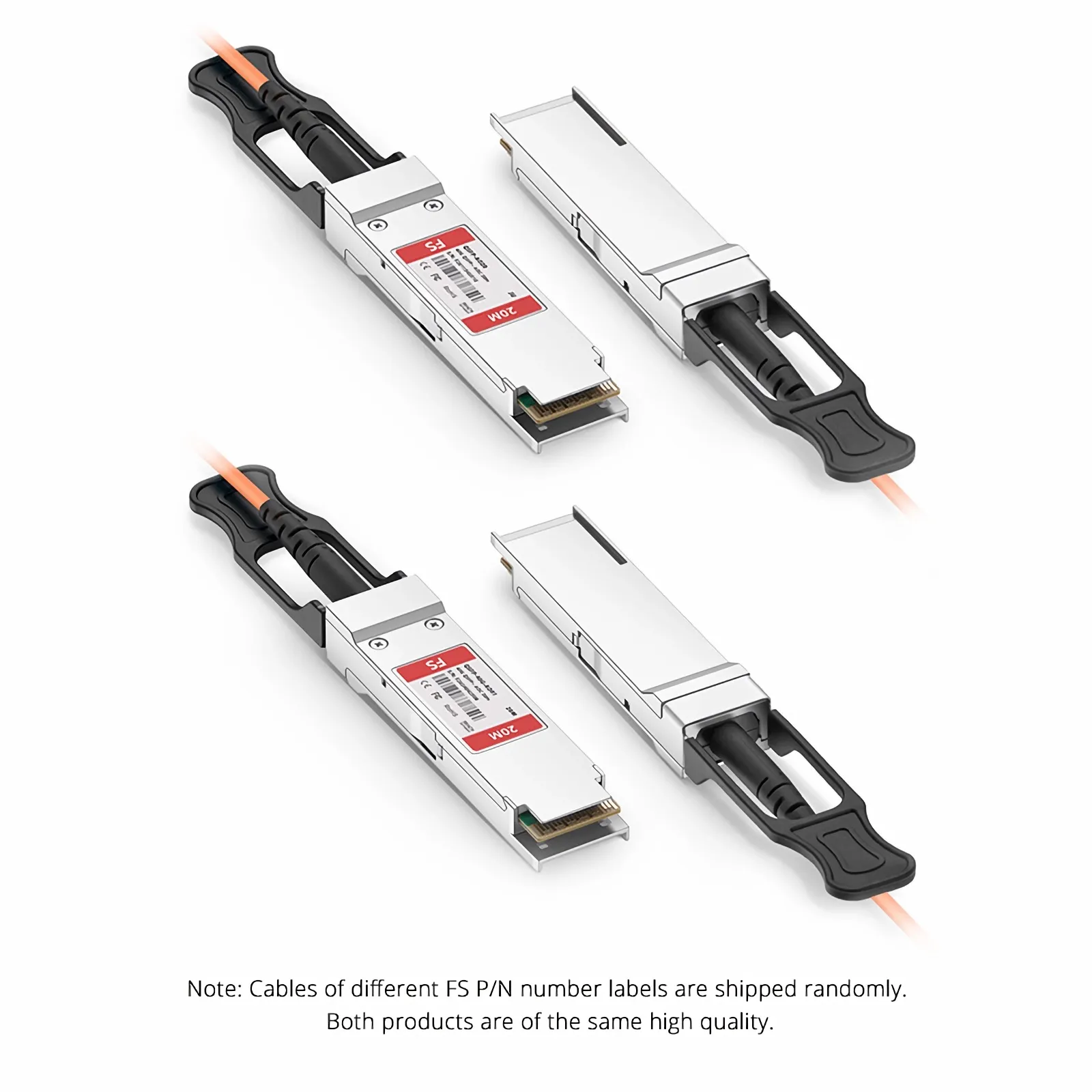 20m 40G QSFP+ Active Optical Cable - FS.com