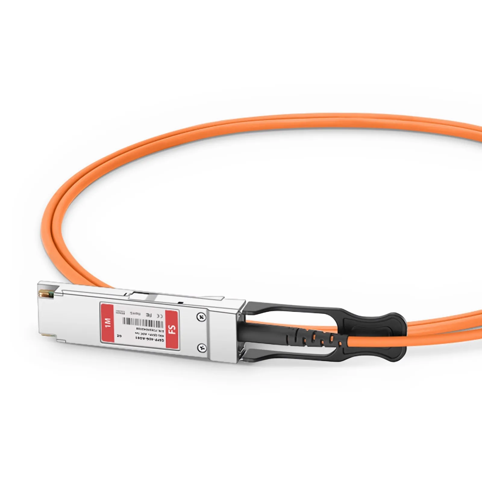 汎用互換 1m(3ft) 40G QSFP+ アクティブ光ケーブル - FS JAPAN株式会社