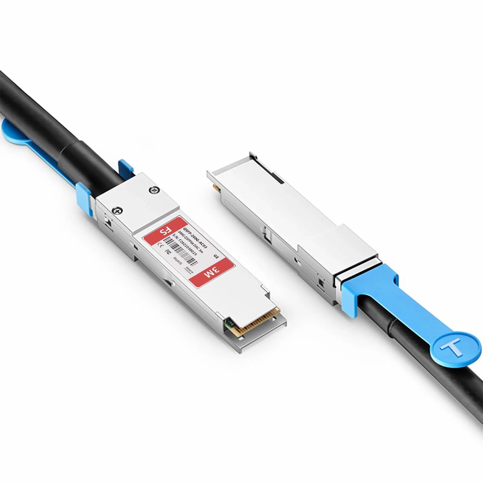 Customized 200G QSFP56 Active Copper Twinax Cable