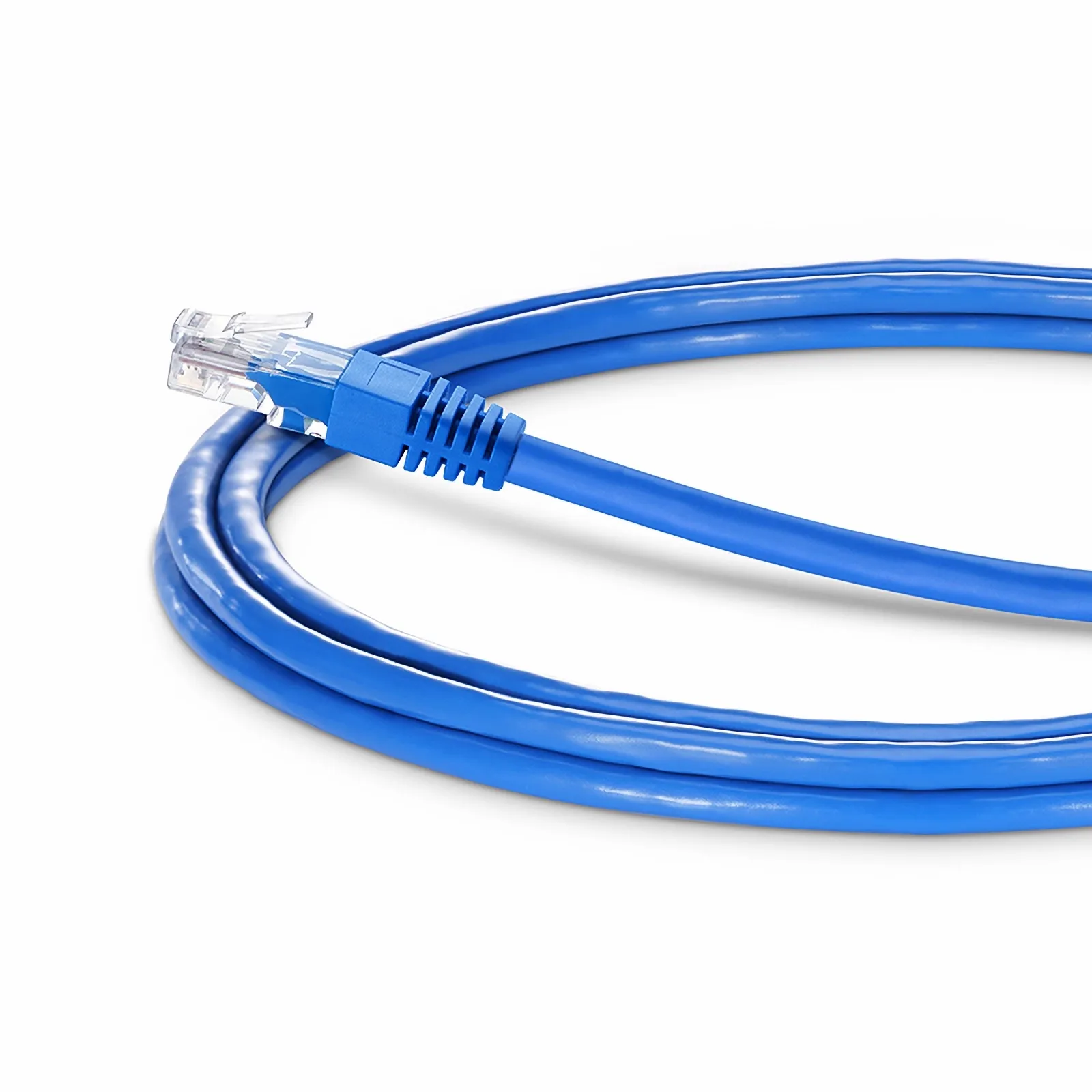 10ft (3m) 90 Degree Cat6 26AWG Snagless Unshielded (U/UTP) PVC CM