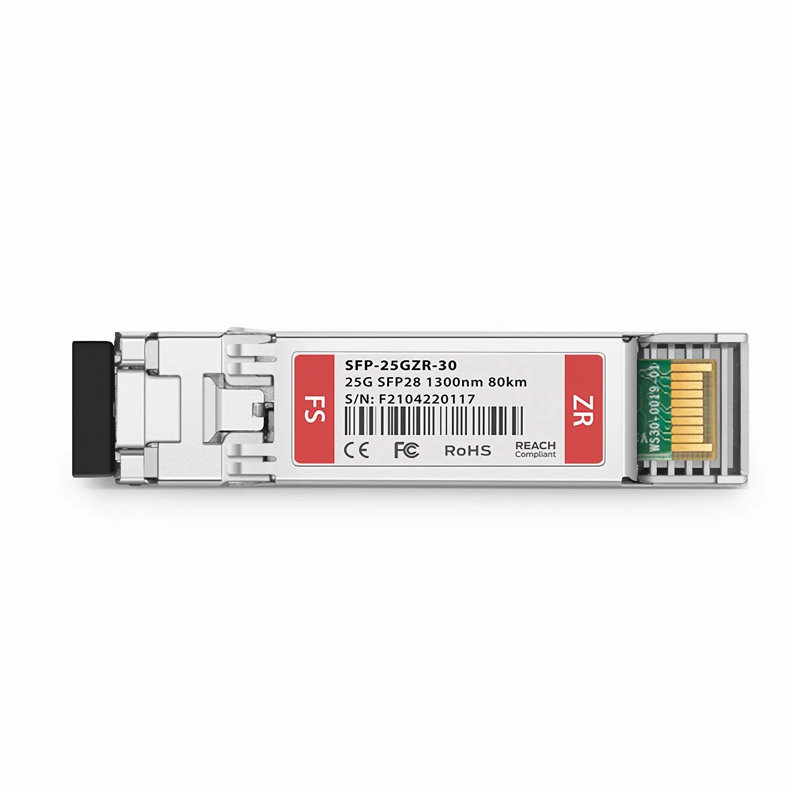 Customized 25GBASE-ZR SFP28 1300nm 80km Duplex LC/UPC SMF Transceiver Module