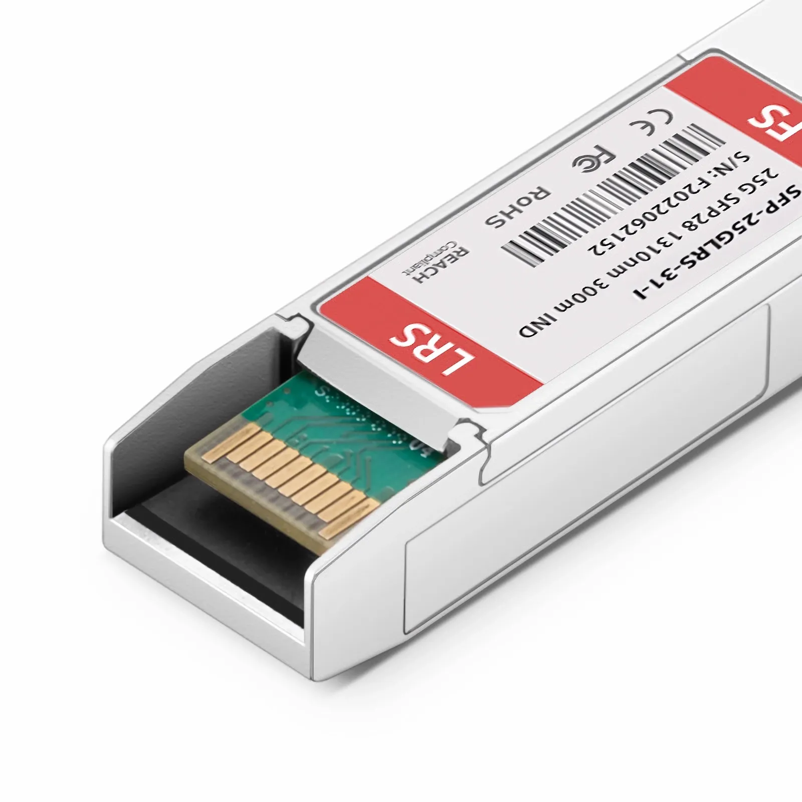 Customized 25GBASE-LR-S-I SFP28 1310nm 300m Duplex LC/UPC SMF Transceiver Module ( Industrial)