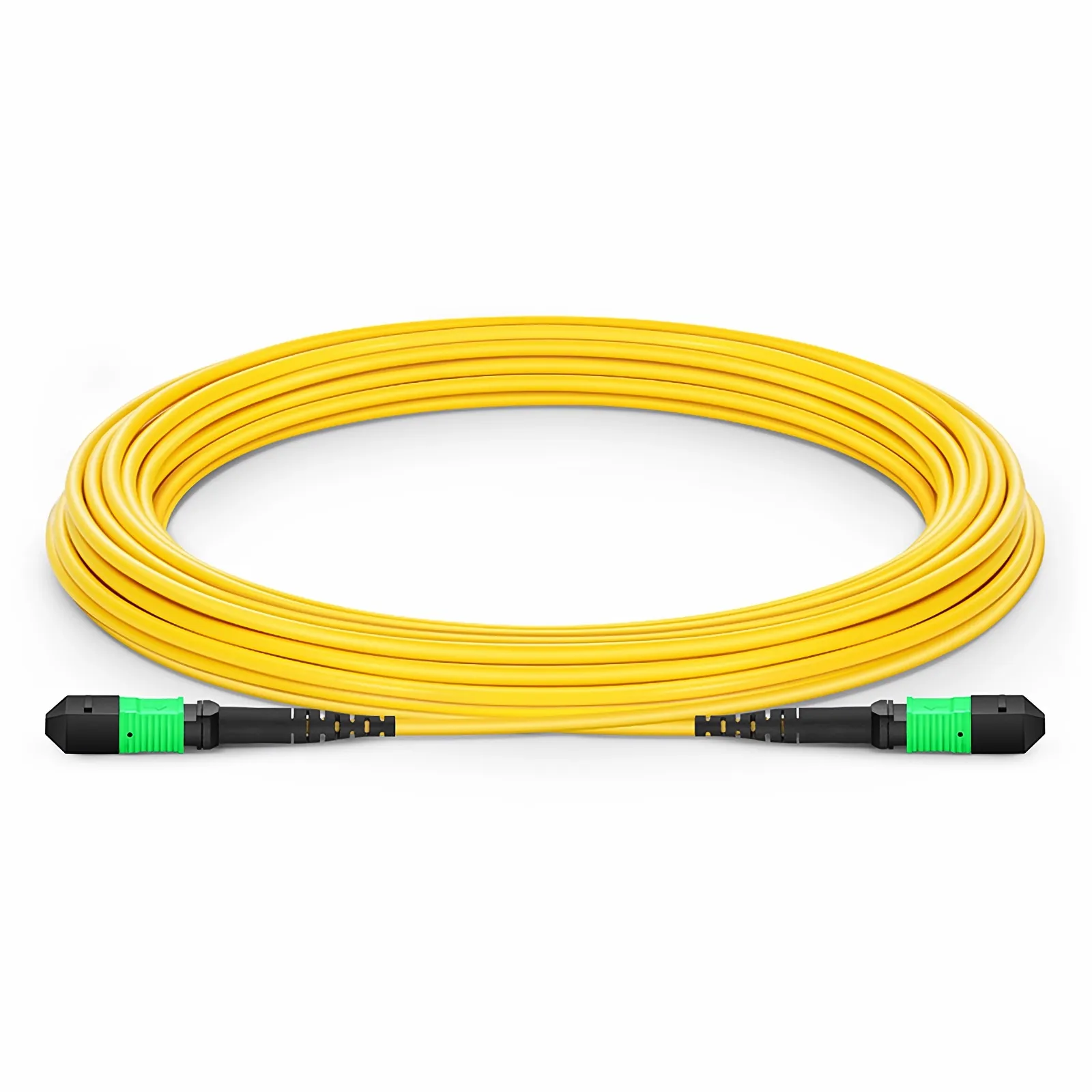 Jumper MPO-12 personalizado, 8-144 fibras, monomodo (OS2), 0,35 dB