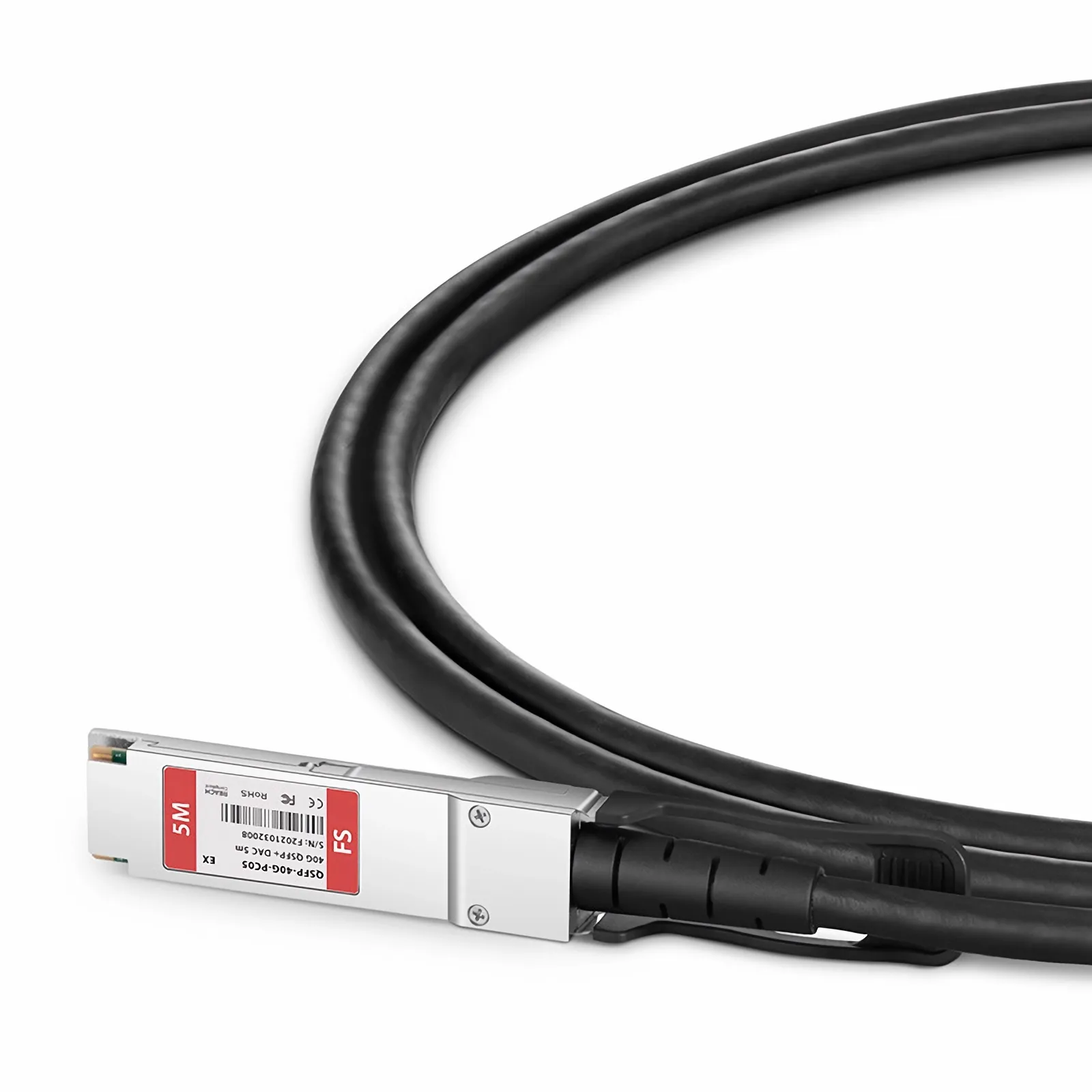 Extreme Networks 40GB-C05-QSFP 40G QSFP+ DAC Cable - FS.com
