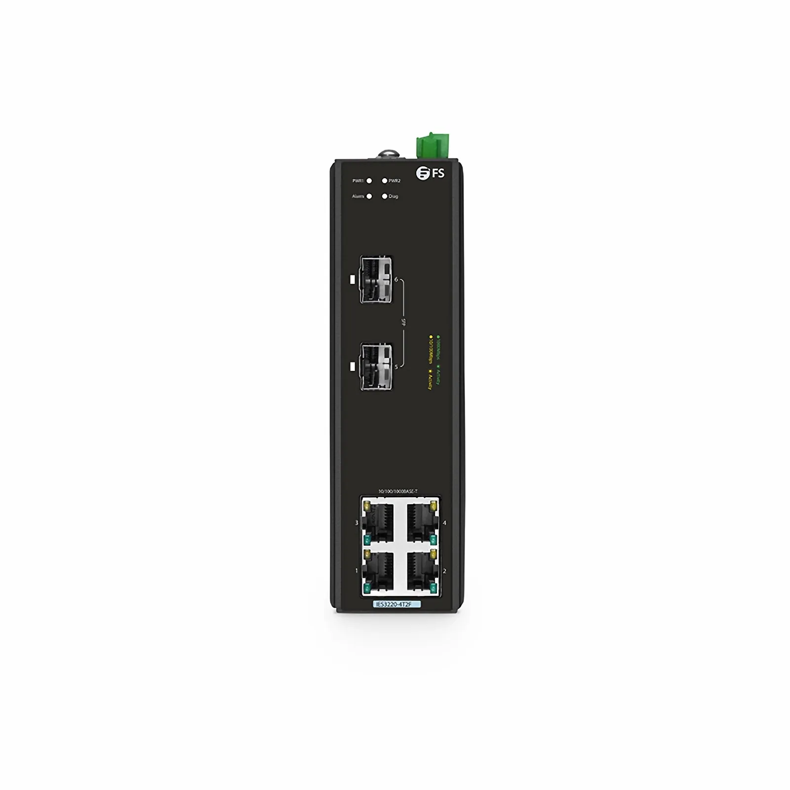 IES3220-4T2F, 4-Port Gigabit Ethernet L2+ Managed Industrial