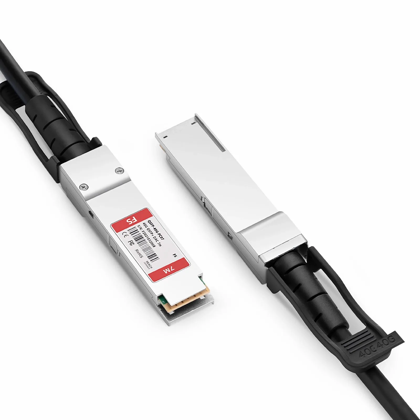 7m (23ft) FS 40G QSFP+ Passive DAC Cable - FS.com