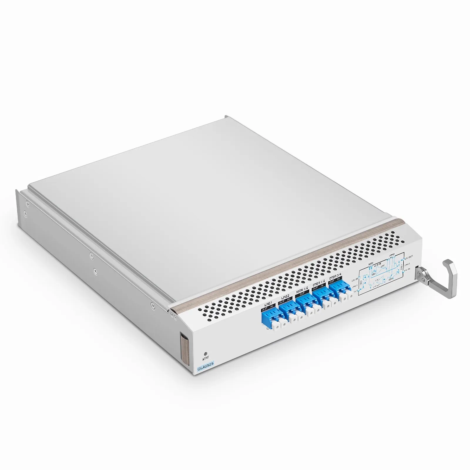 D7000 OLA2525, DWDM EDFA In-line Amplifier with Dual LA 15-25dB Gain, 21.5dBm Output for D7000 Series Managed Chassis, with Built in OSC, VOA