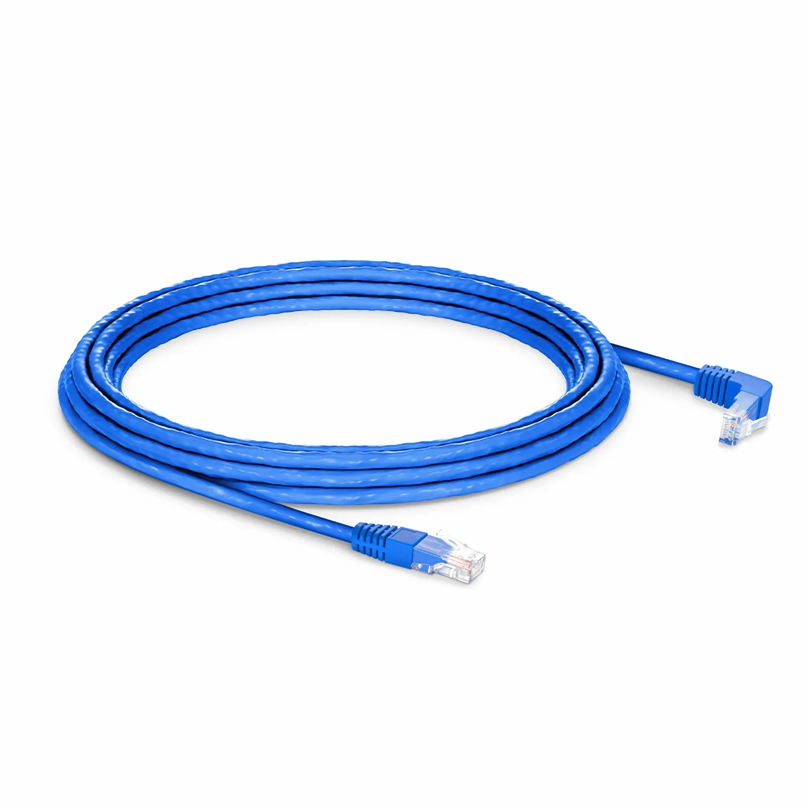 15ft (4.6m) 90 Degree Cat6 26AWG Snagless Unshielded (U/UTP) PVC