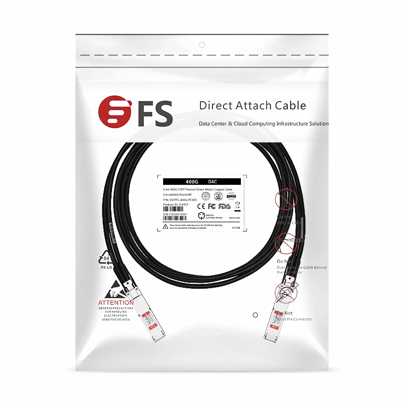 Cette image concerne OSFPFL-400G-PC005.