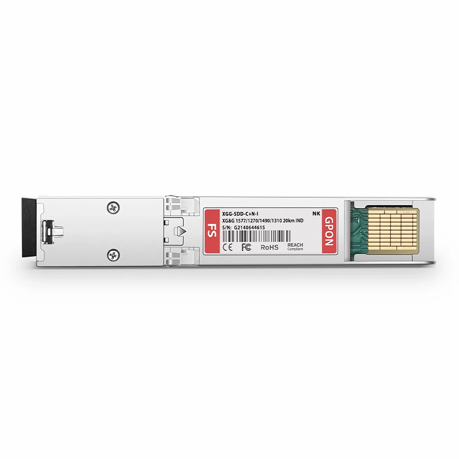 NOKIA Compatible XG-PON&GPON Combo OLT SFP-DD 1577nm-TX/1270nm-RX and 1490nm-TX/1310nm-RX Class C+ 20km Simplex SC/UPC SMF Transceiver Module (Industrial)