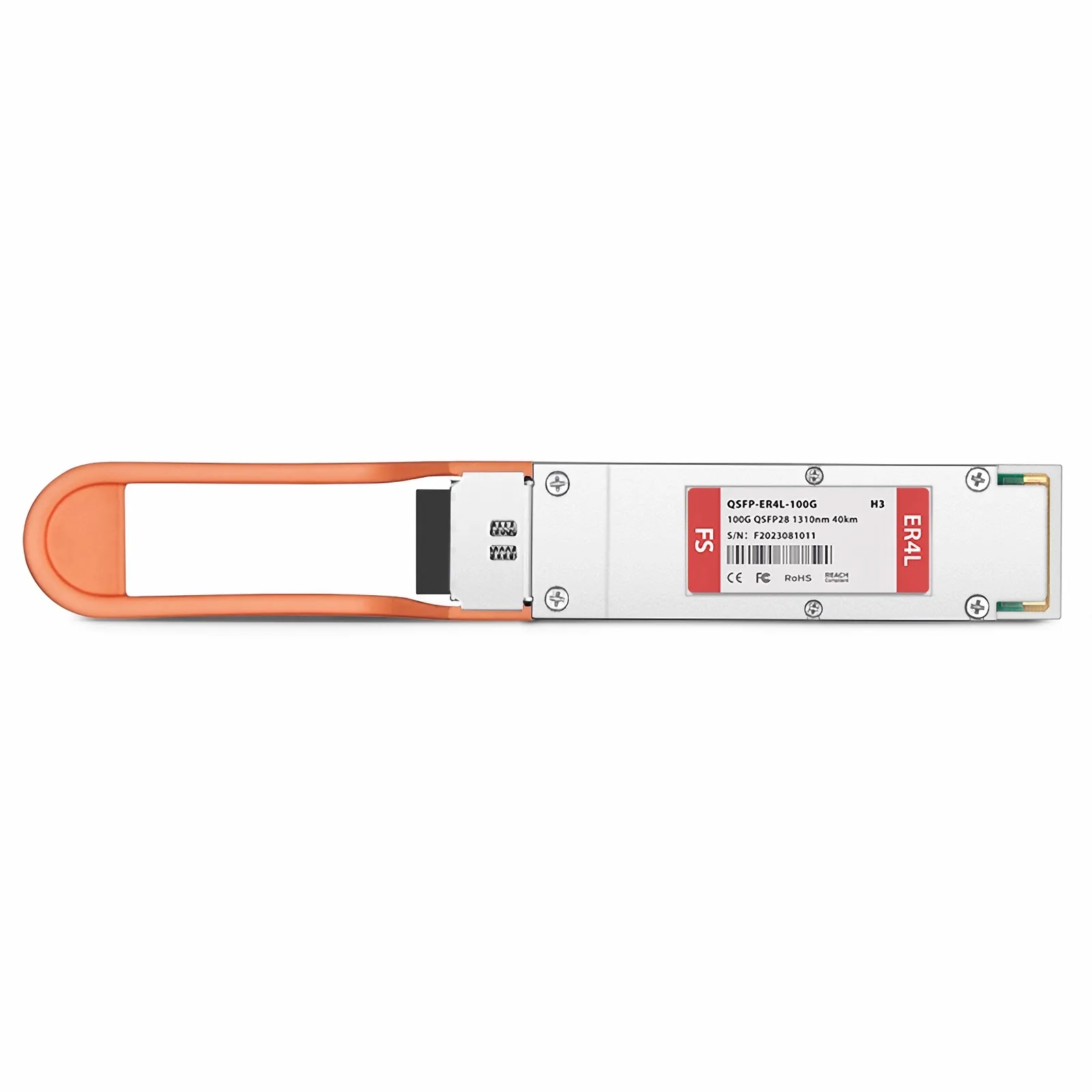 H3C QSFP-100G-ER4-SM1310互換｜100GBASE-ER4 QSFP28モジュール(1310nm
