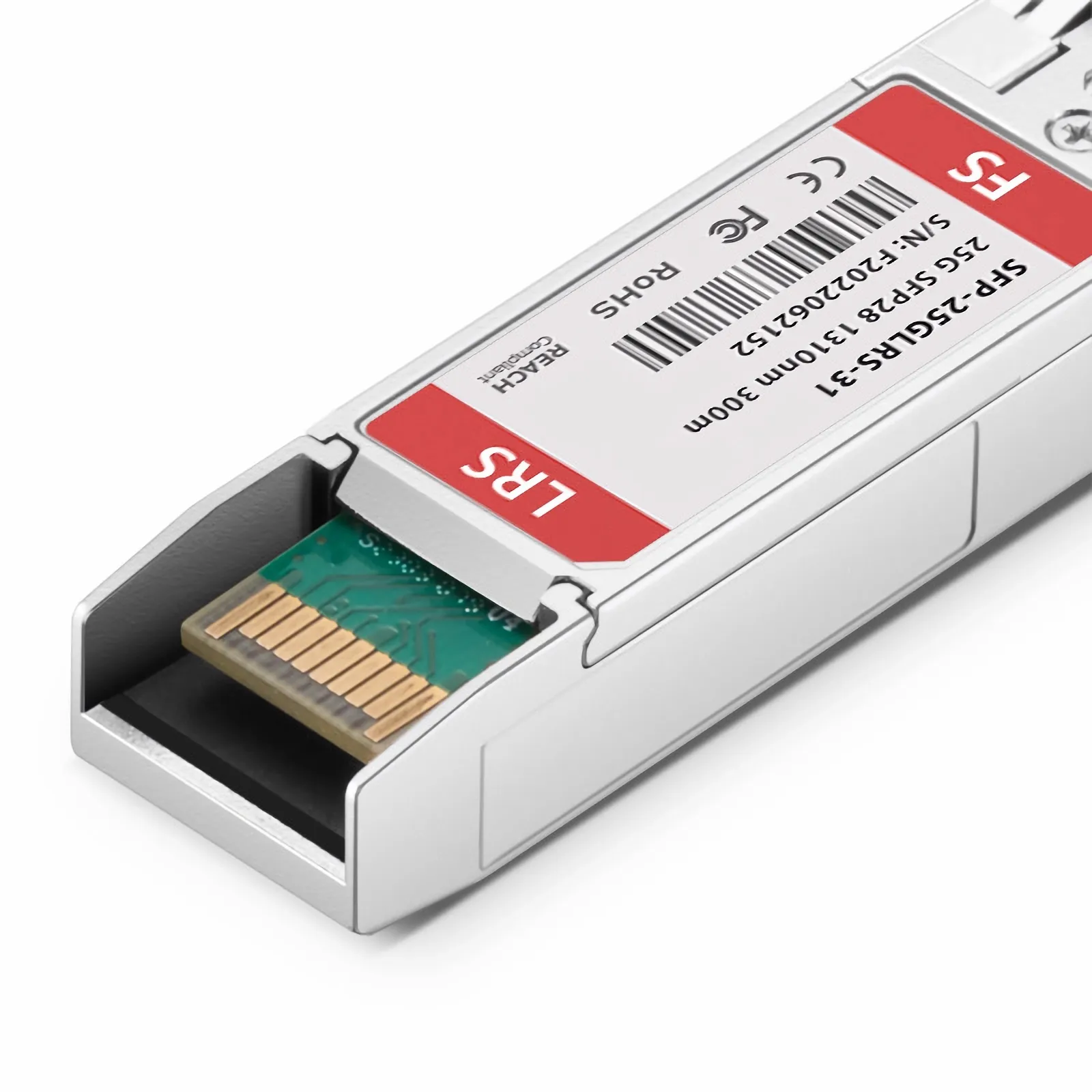 Customized 25GBASE-LR-S SFP28 1310nm 300m Duplex LC/UPC SMF Transceiver Module