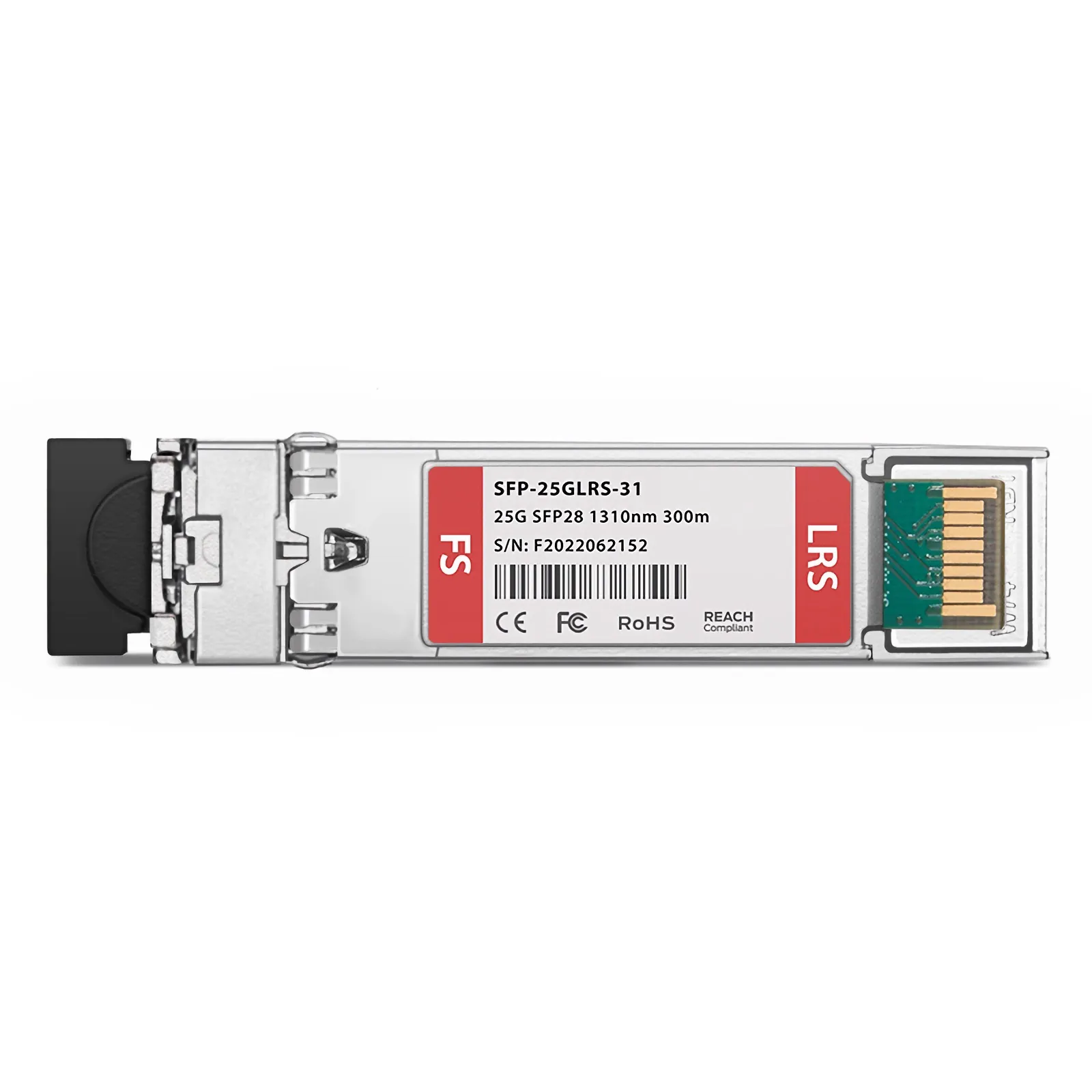 Customized 25GBASE-LR-S SFP28 1310nm 300m Duplex LC/UPC SMF Transceiver Module