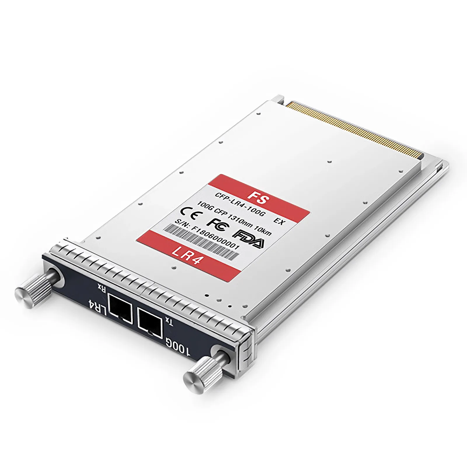 This picture is about CFP-LR4-100G.