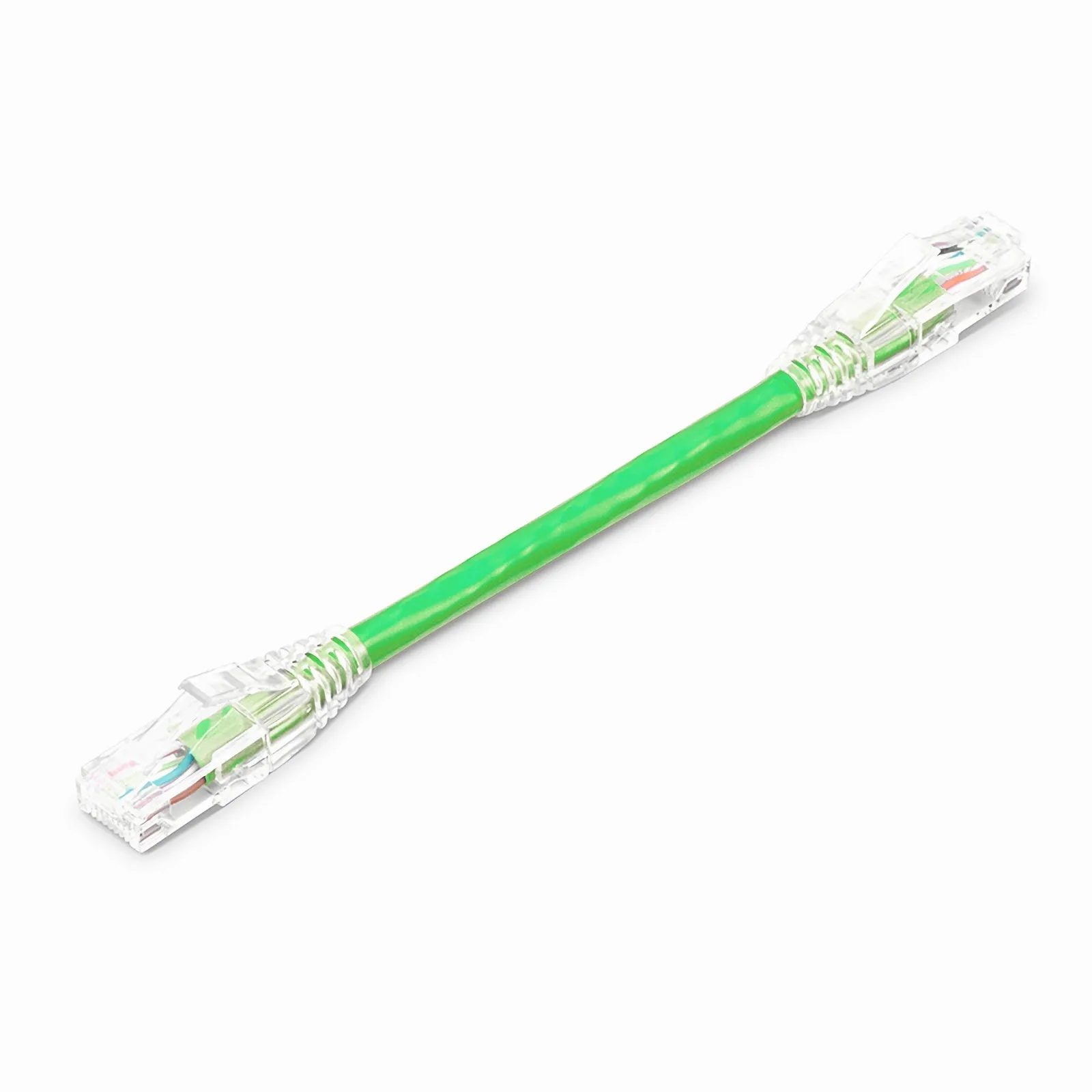 その他 Yyy 0.15m シールドなし（PVC CM、緑色） | Cat6準拠LANパッチケーブル