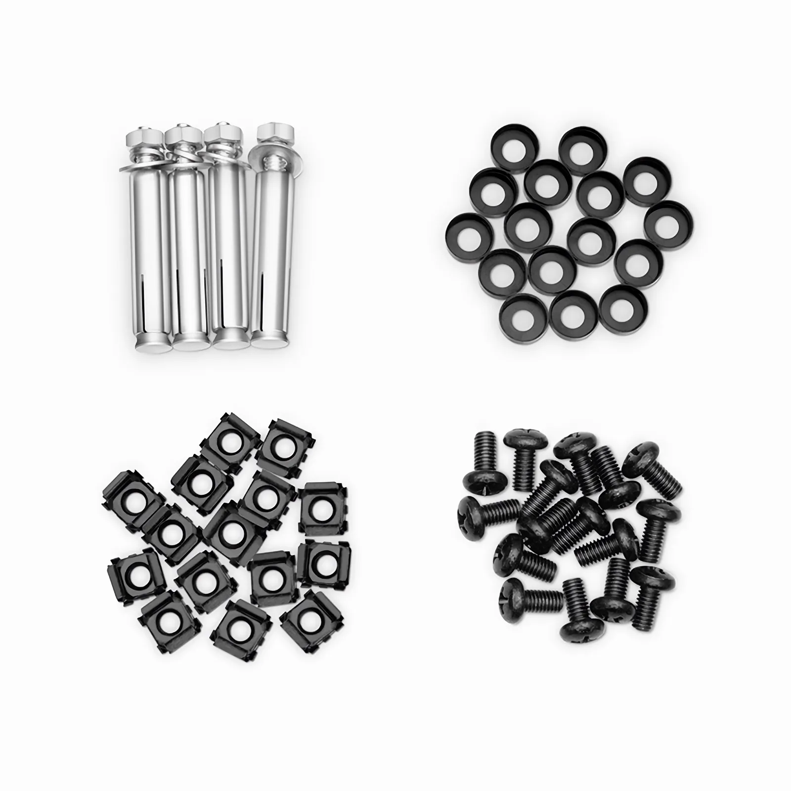 4U 19'' Hinged Wall Mount Rack Bracket for Patch Panel - FS.com