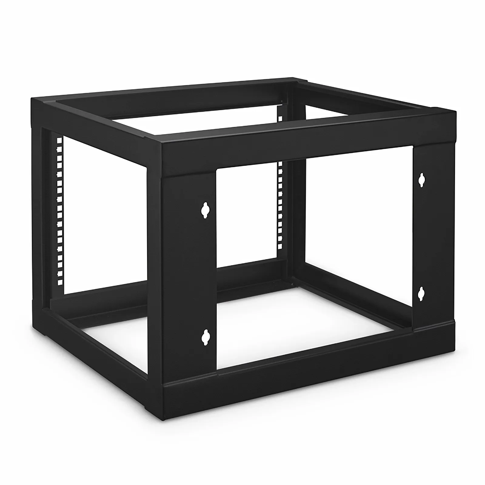 6U 19'' Heavy Duty Open Frame Wall Mount Network Rack for IT/AV