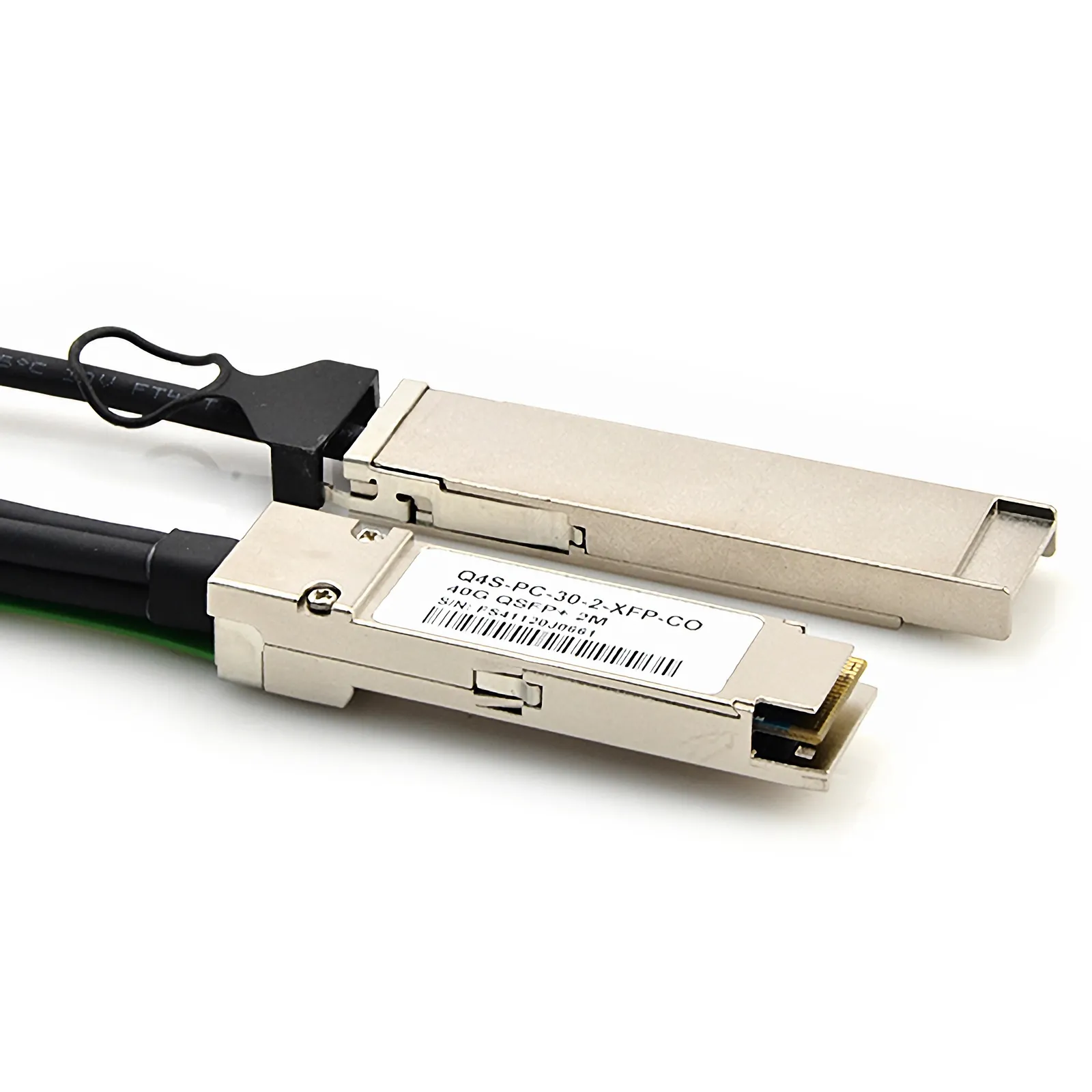Customized 40G QSFP+ to 4 x 10G XFP Passive Copper Breakout Cable