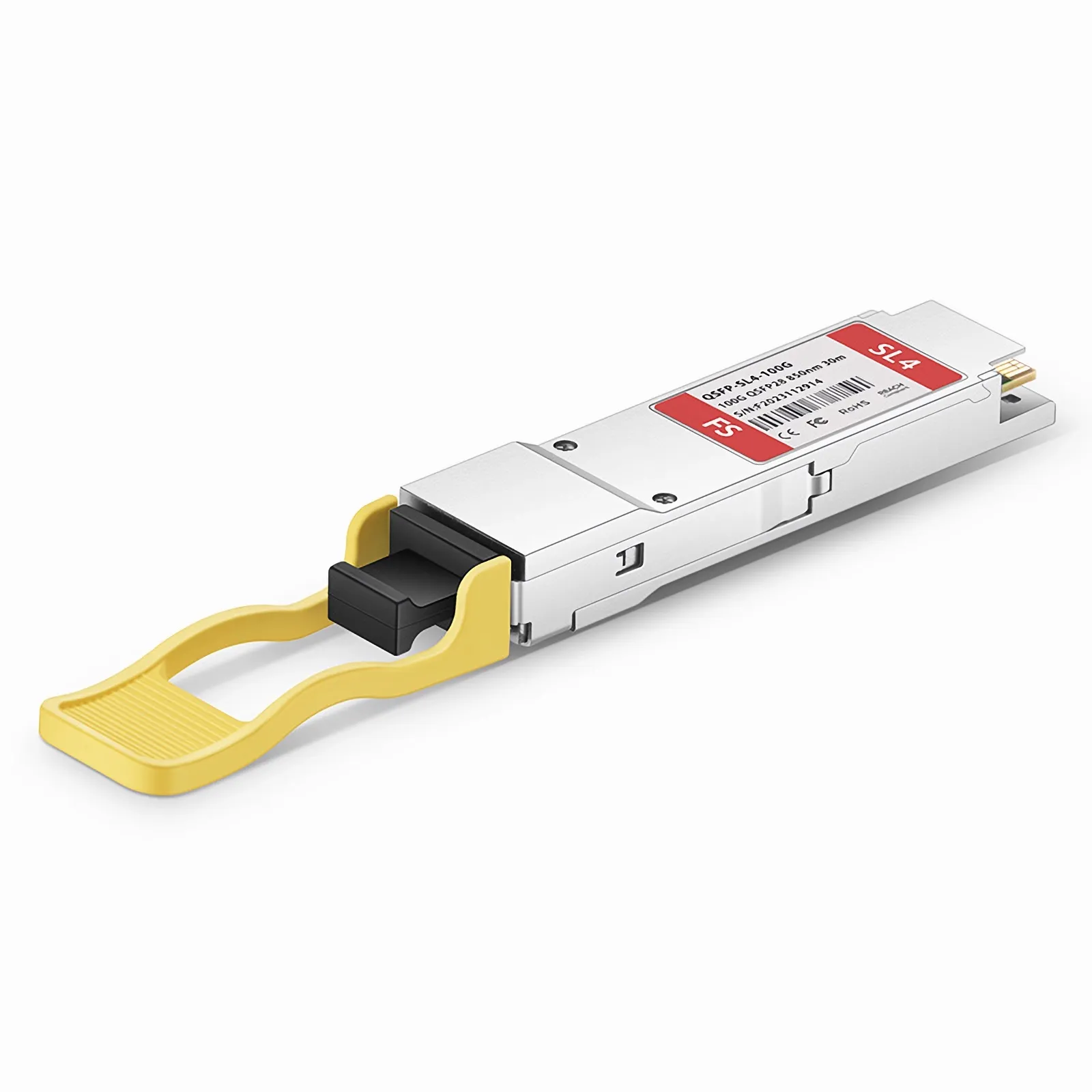 Cette image concerne QSFP-SL4-100G.