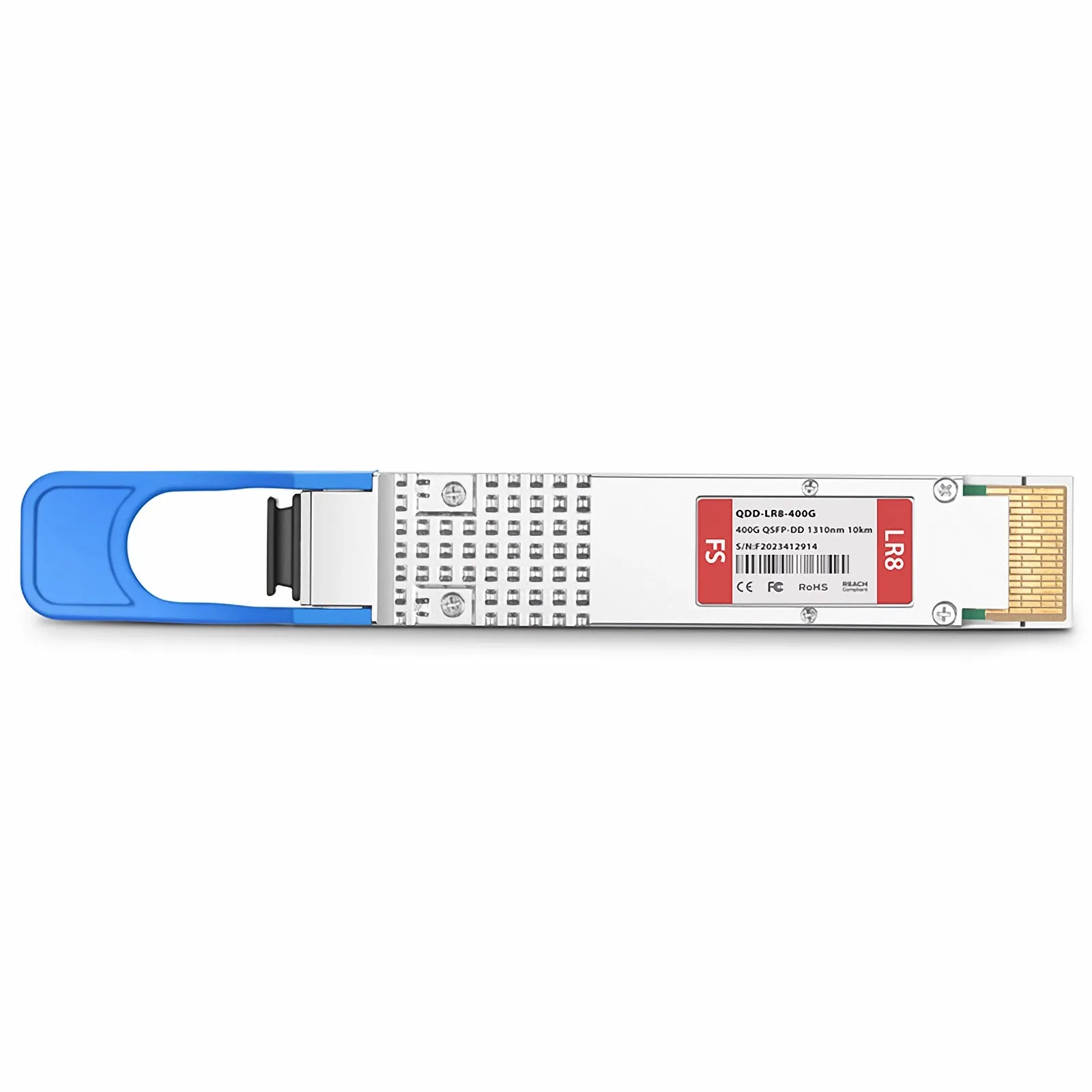 Customized 400GBASE-LR8 QSFP-DD 8 x 50G PAM4 1310nm 10km Duplex LC/UPC SMF Transceiver Module