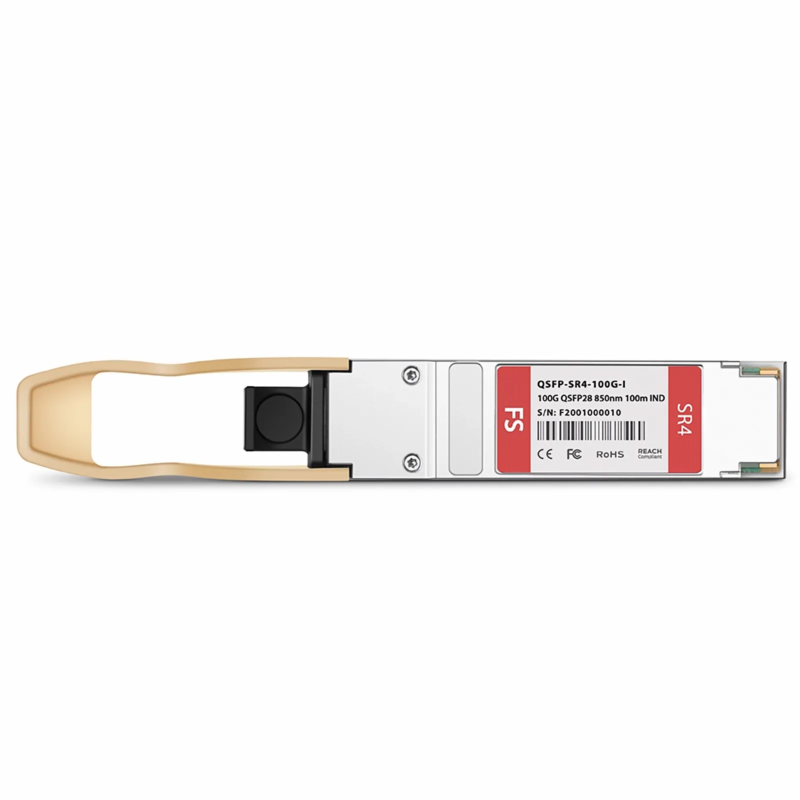 10Gtek QSFP28 100GBASE-SR4 Transceiver, 100G MPO MultiMode Optical...
