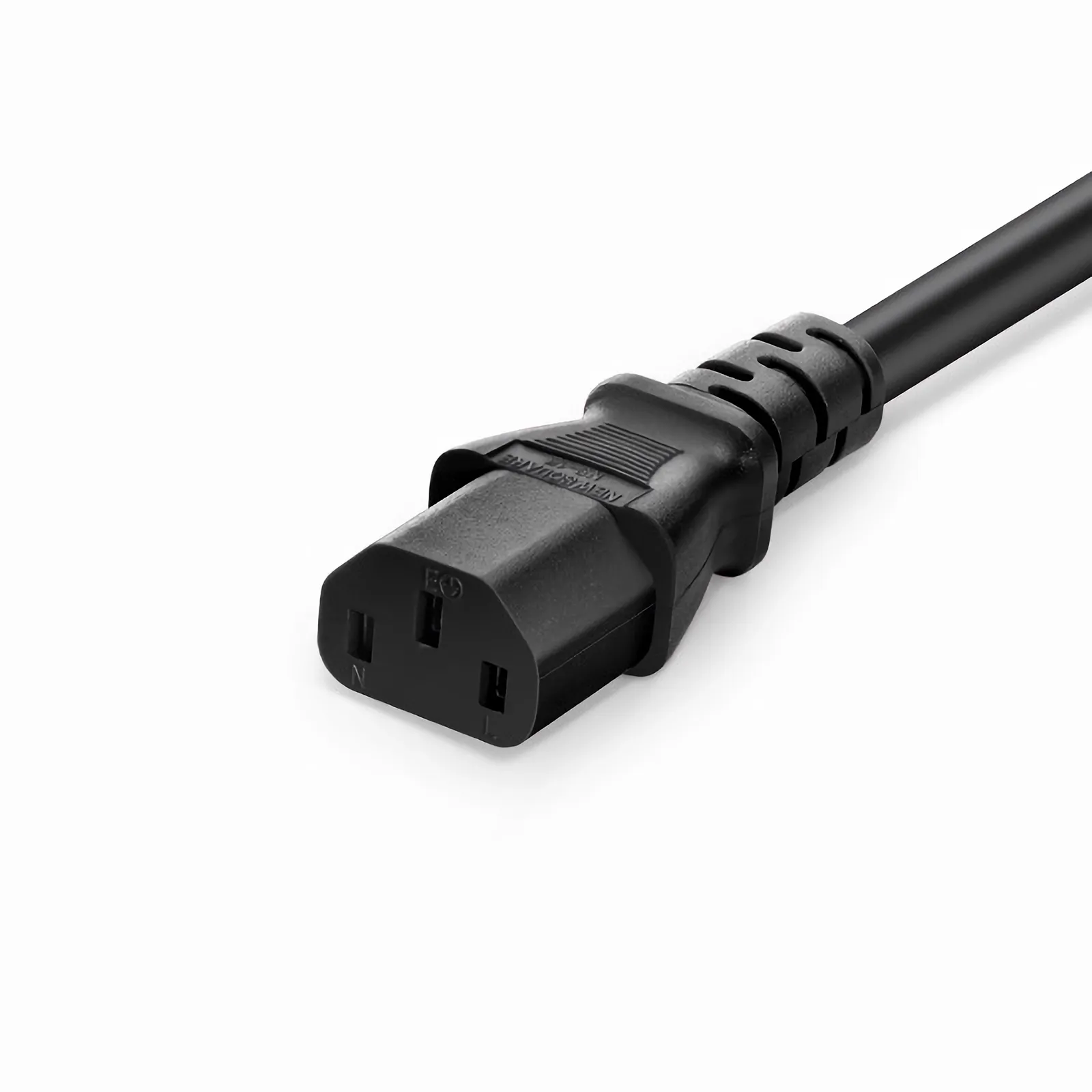 AC Power Cord IEC 60320 C14 Plug to C13 Connector .5 Meter 10A/250V