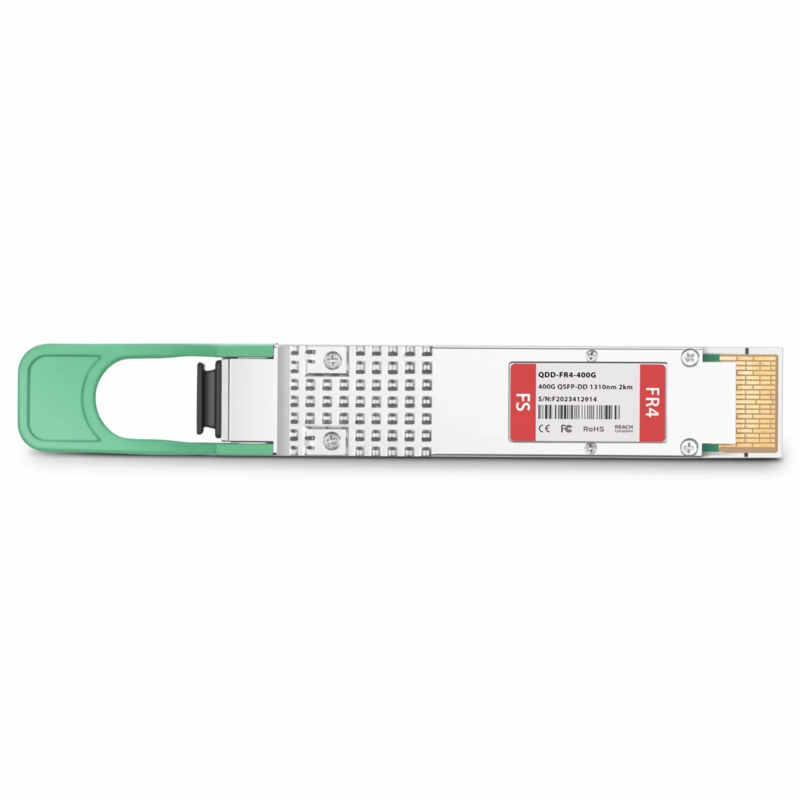 Customized 400GBASE-FR4 QSFP-DD 8 x 50G PAM4 1310nm 2km Duplex LC/UPC SMF Transceiver Module