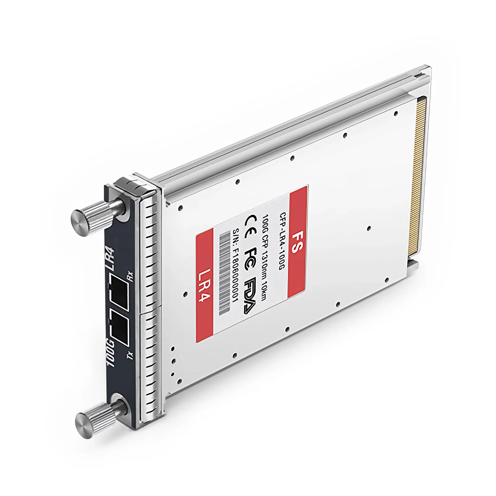 Customized 100GBASE-LR4 CFP and OTN 4 x 25G NRZ 1310nm 10km LC SMF Transceiver Module