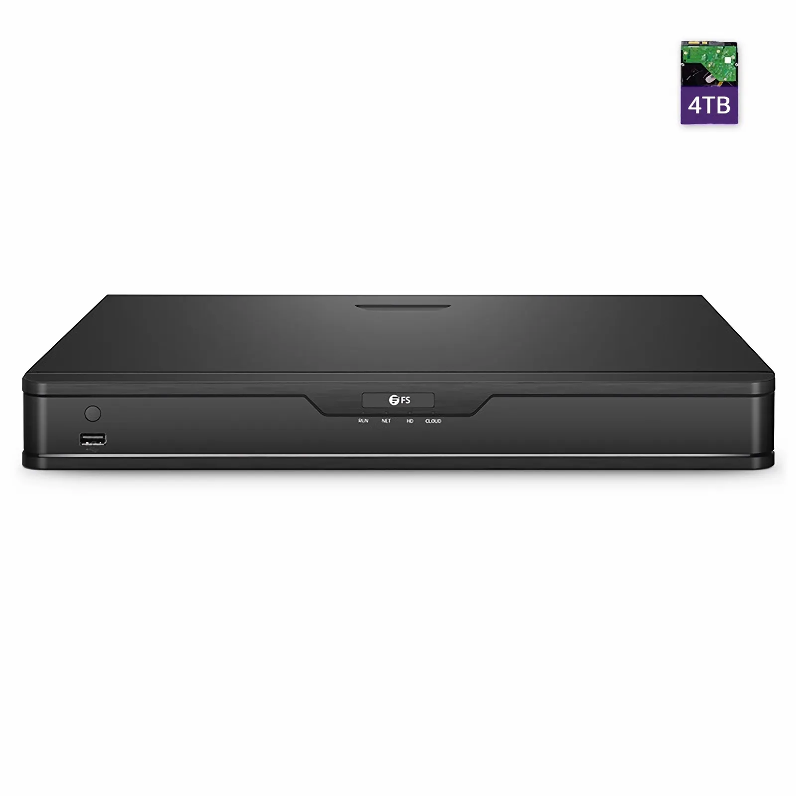 NVR202-8C-8P 8チャンネル 8ポート PoE ネットワークビデオレコーダー