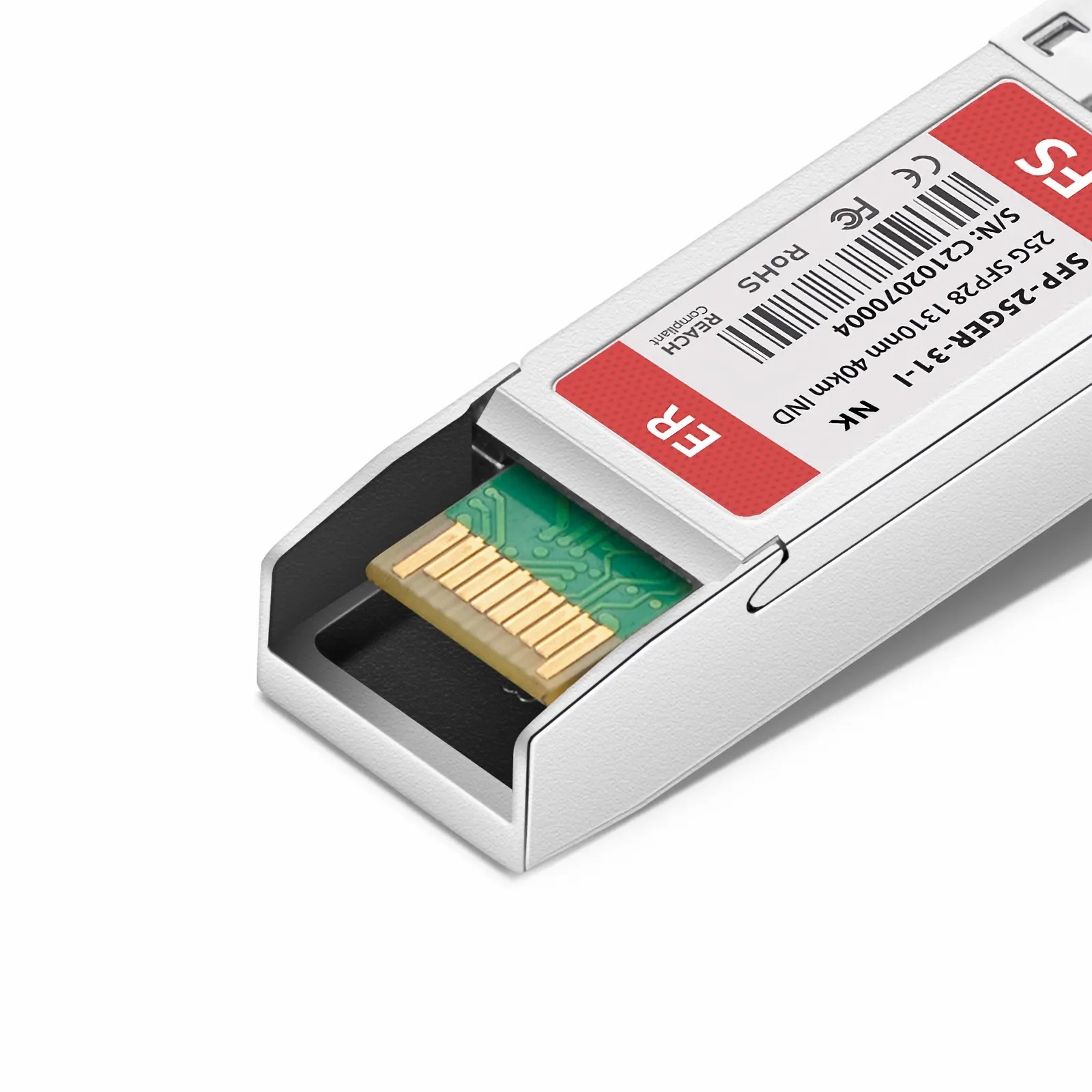 NOKIA 3HE15377AA対応 SFP28 25GBASE-ER 1310nm 40km デュプレックス