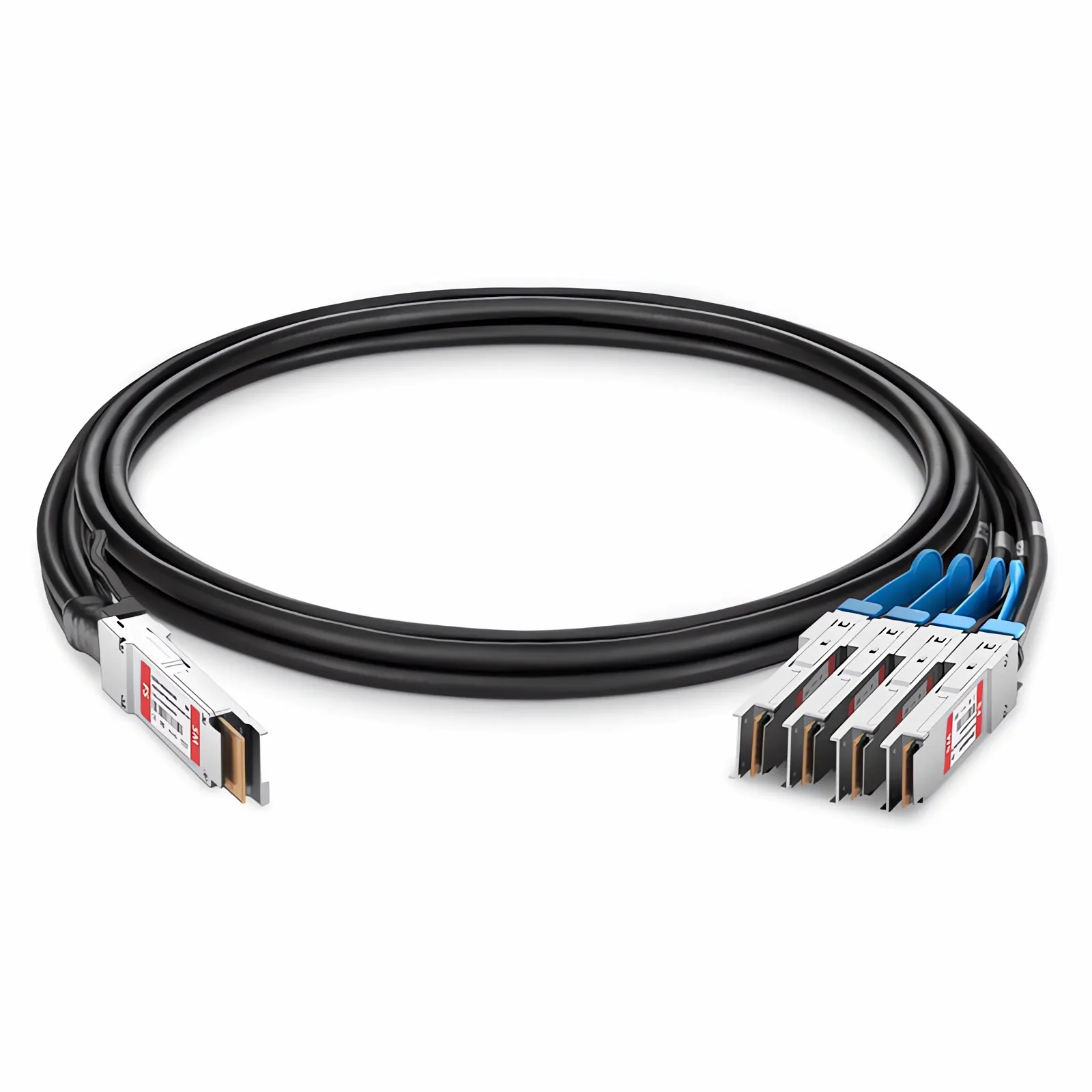 00892 4つ Dell対応、5m(16ft) 400G QSFP-DD 8×50G PAM4 to 4×100G QSFP56 2×50G