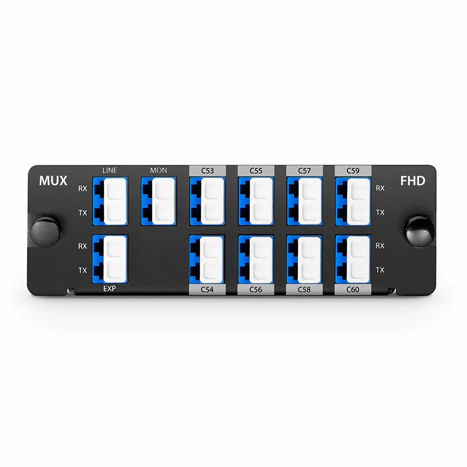 8CH DWDM Mux Demux, C53-C60, High-Density WDM Solution - FS.com