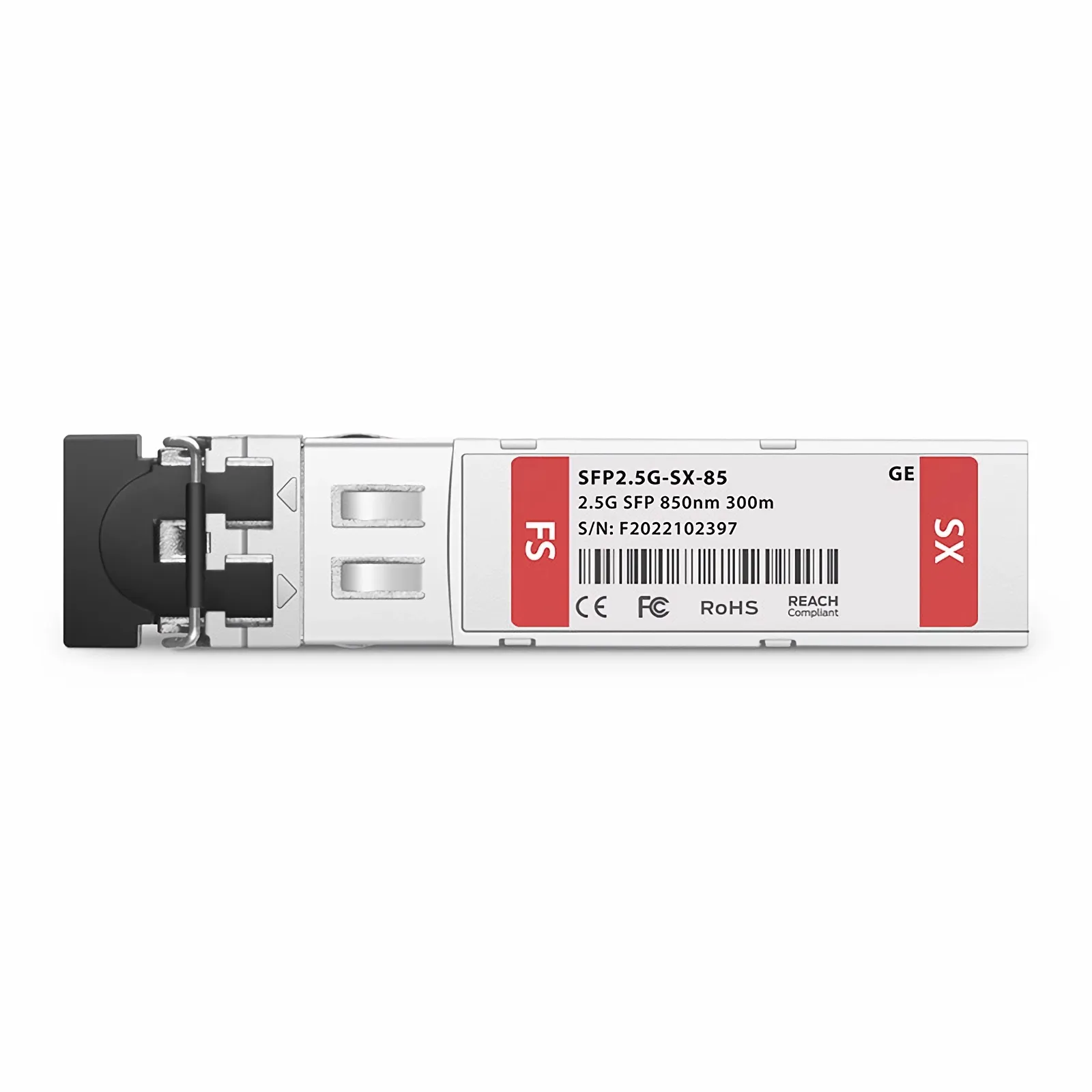 Generic Compatible 2.5GBASE-SX SFP 850nm 300m Duplex LC/UPC MMF Transceiver Module