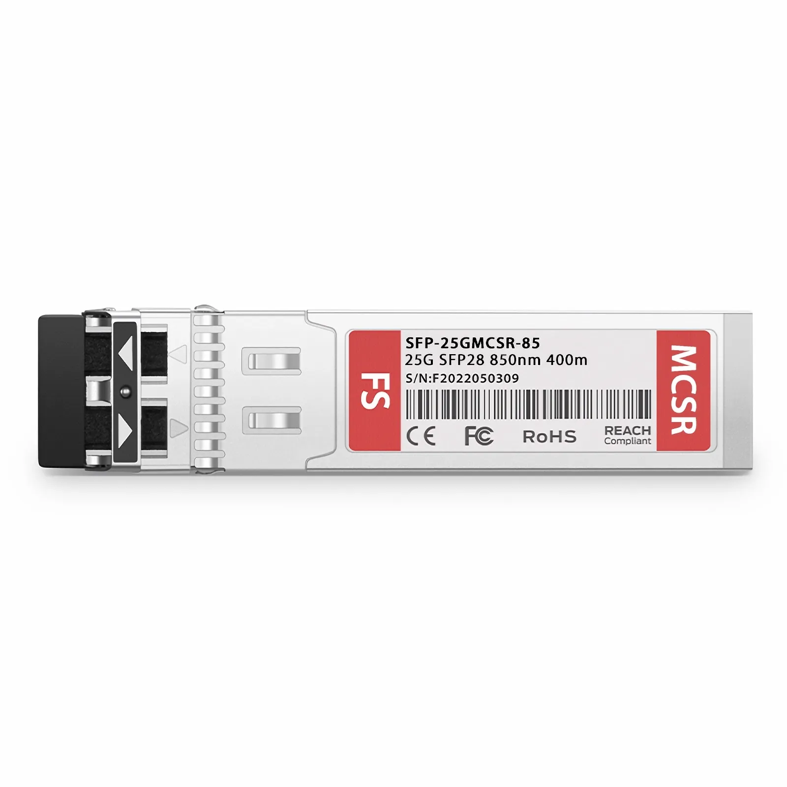 Customized 10/25GBASE-CSR SFP28 Dual-rate 850nm 400m Duplex LC/UPC MMF Transceiver Module