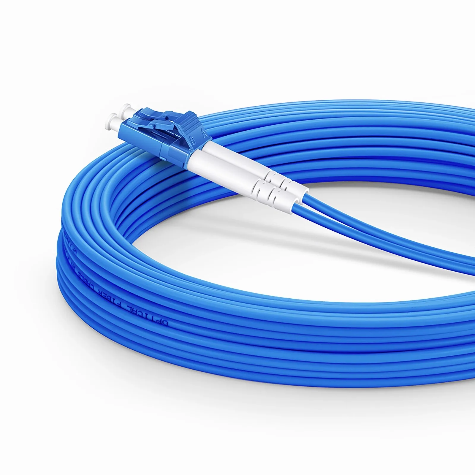 10m（33ft）アーマード光パッチケーブル、2芯、LC UPCデュプレックス