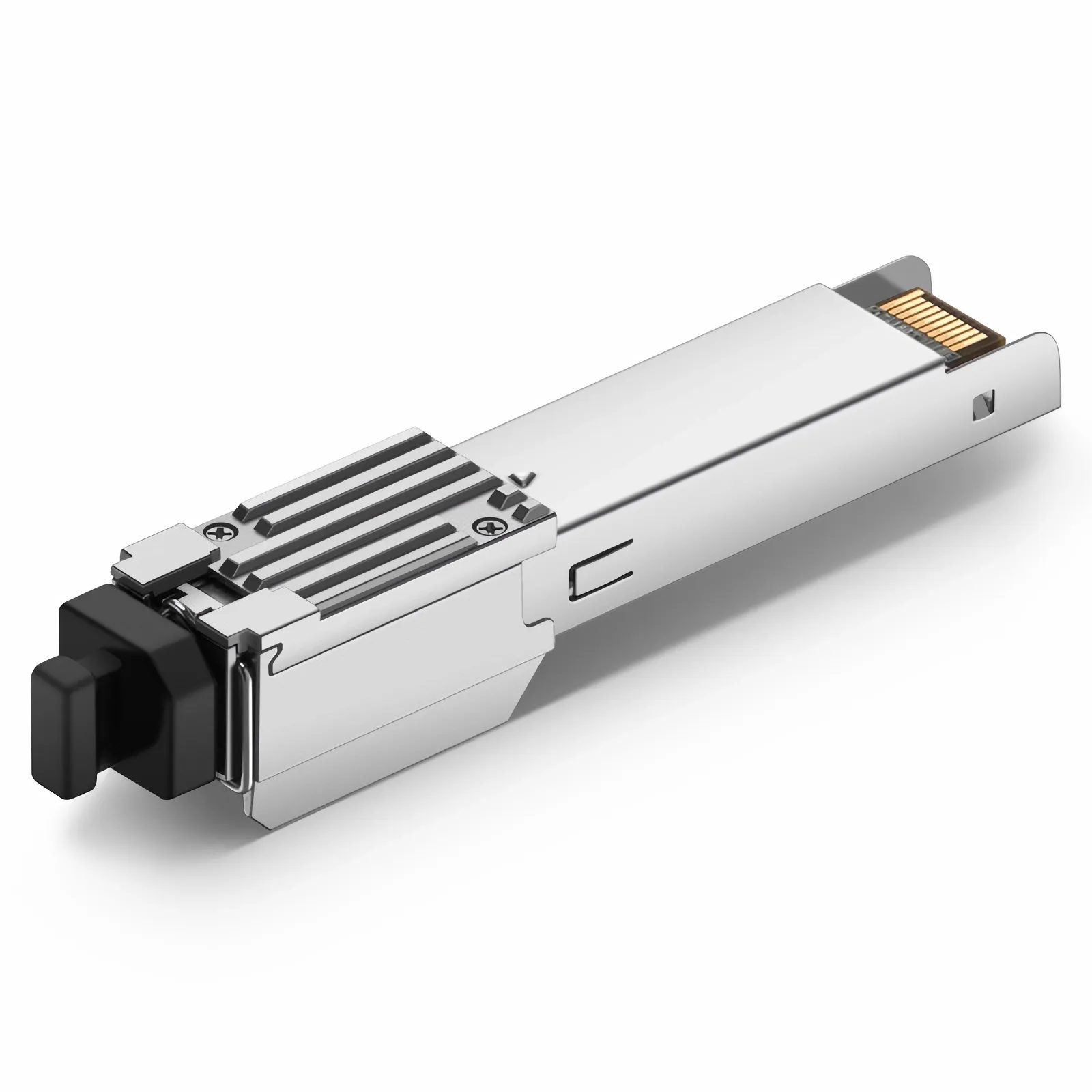 This picture is about XGSPON ONU Stick with MAC SFP+ 1270nm-TX/1577nm-RX 9.953G-TX/9.953G-RX Class N1 20km DDM SC/APC SMF Optical Transceiver Module (Industrial).