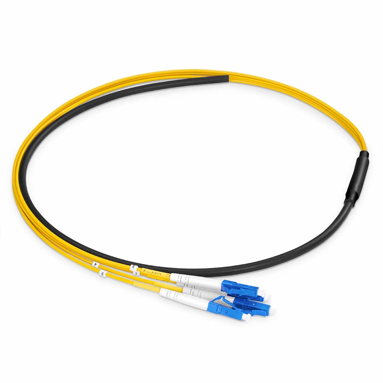 NMY様のみ カスタム 2-24芯 LC/SC/FC/ST ピッグテール光ファイバケーブル(屋内