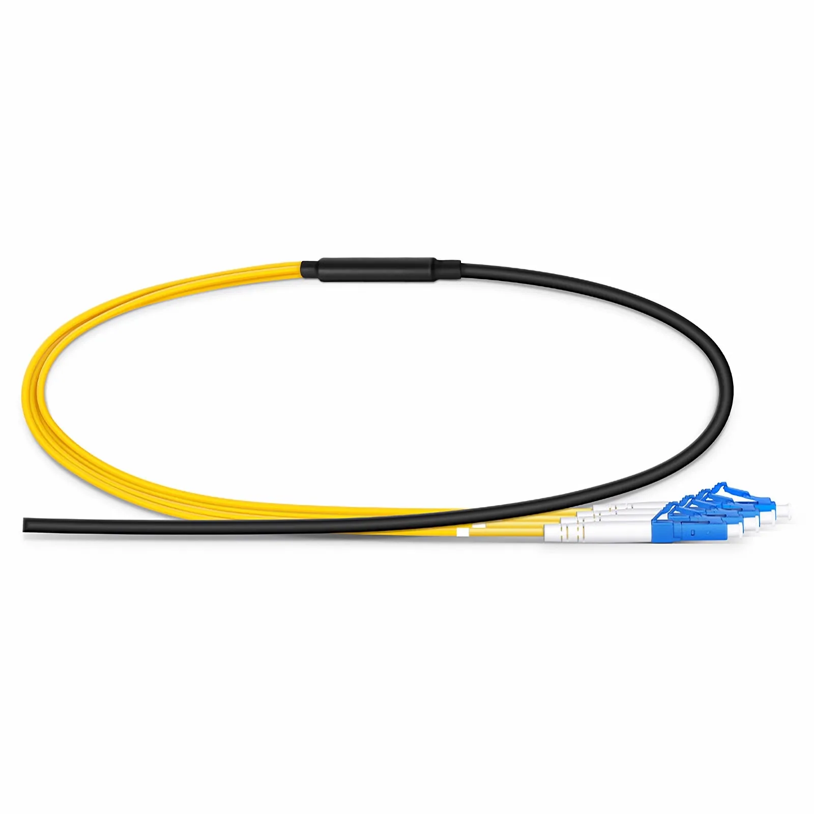 Customized Indoor/Outdoor 2-24 Fibers OS2 Single Mode LC/SC/FC/ST Fiber Optic Pigtail