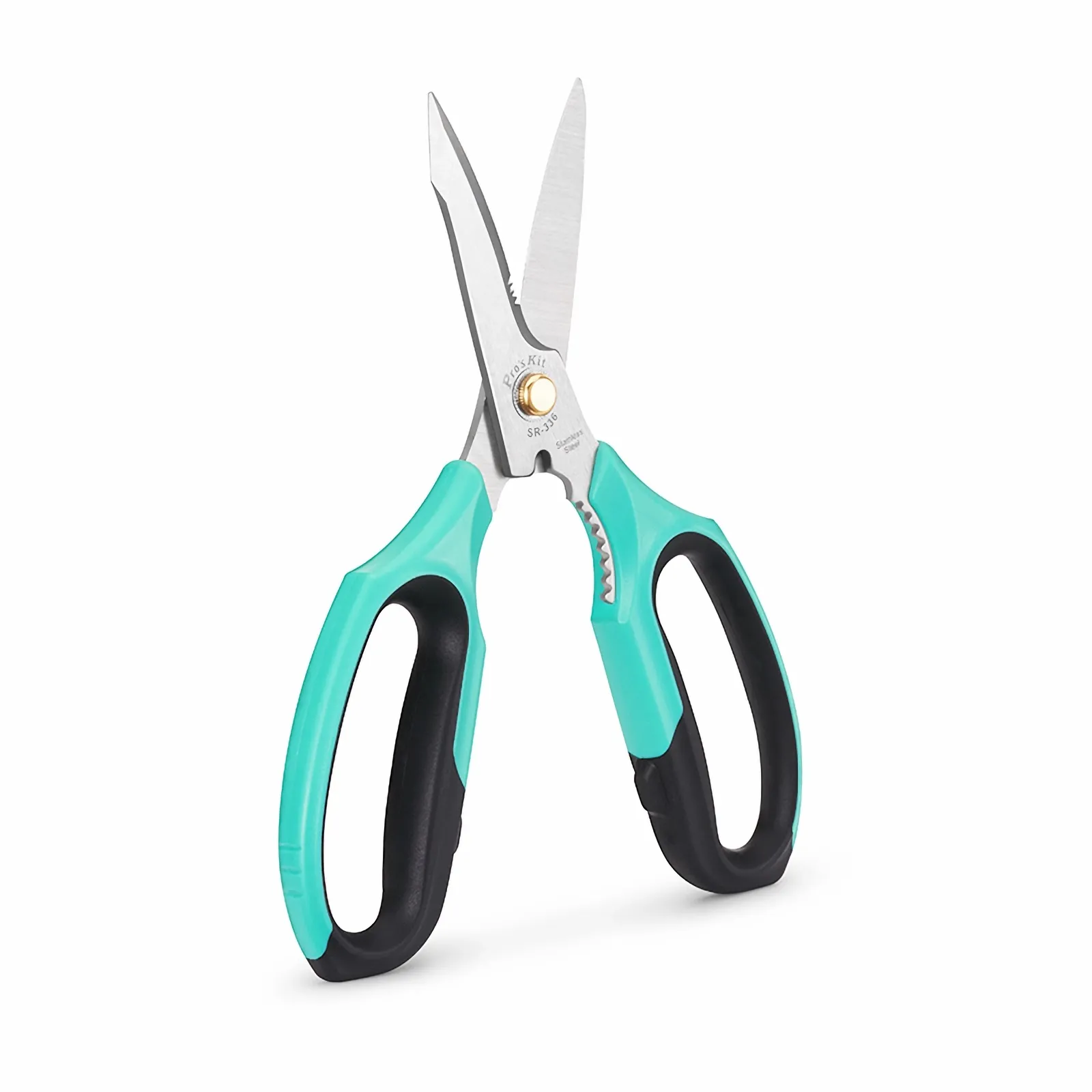 Pro'sKit&reg; Fiber Optic 3 in 1 Scissor SR-336